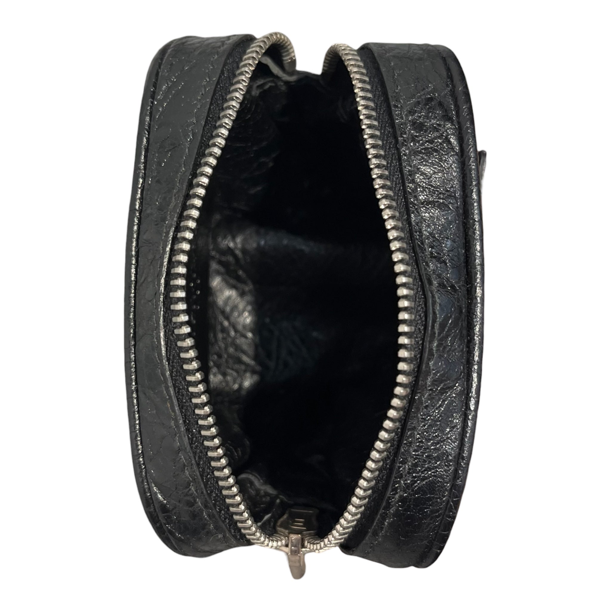 BALENCIAGA/Coin Wallet/Leather/BLK/L's/BLACK LEATHER COIN WALLET view 4