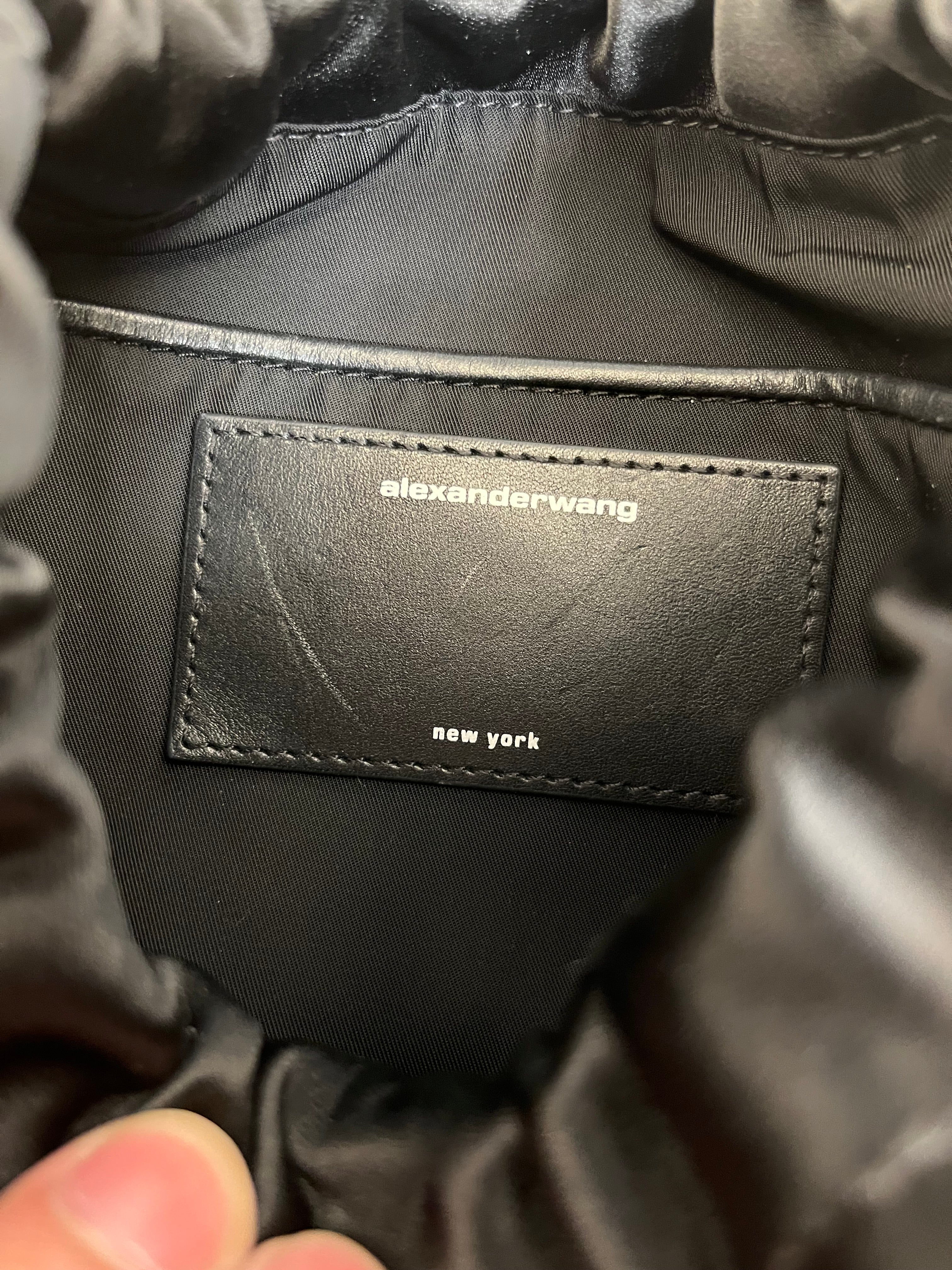 Alexander Wang/Hand Bag/Nylon/BLK/UPSIDE DOWN NEW YORK view 3