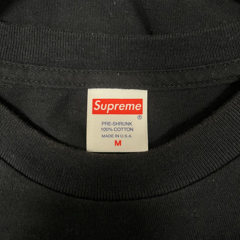 Supreme/T-Shirt/M/Cotton/BLK/Est 1994 New York Tee