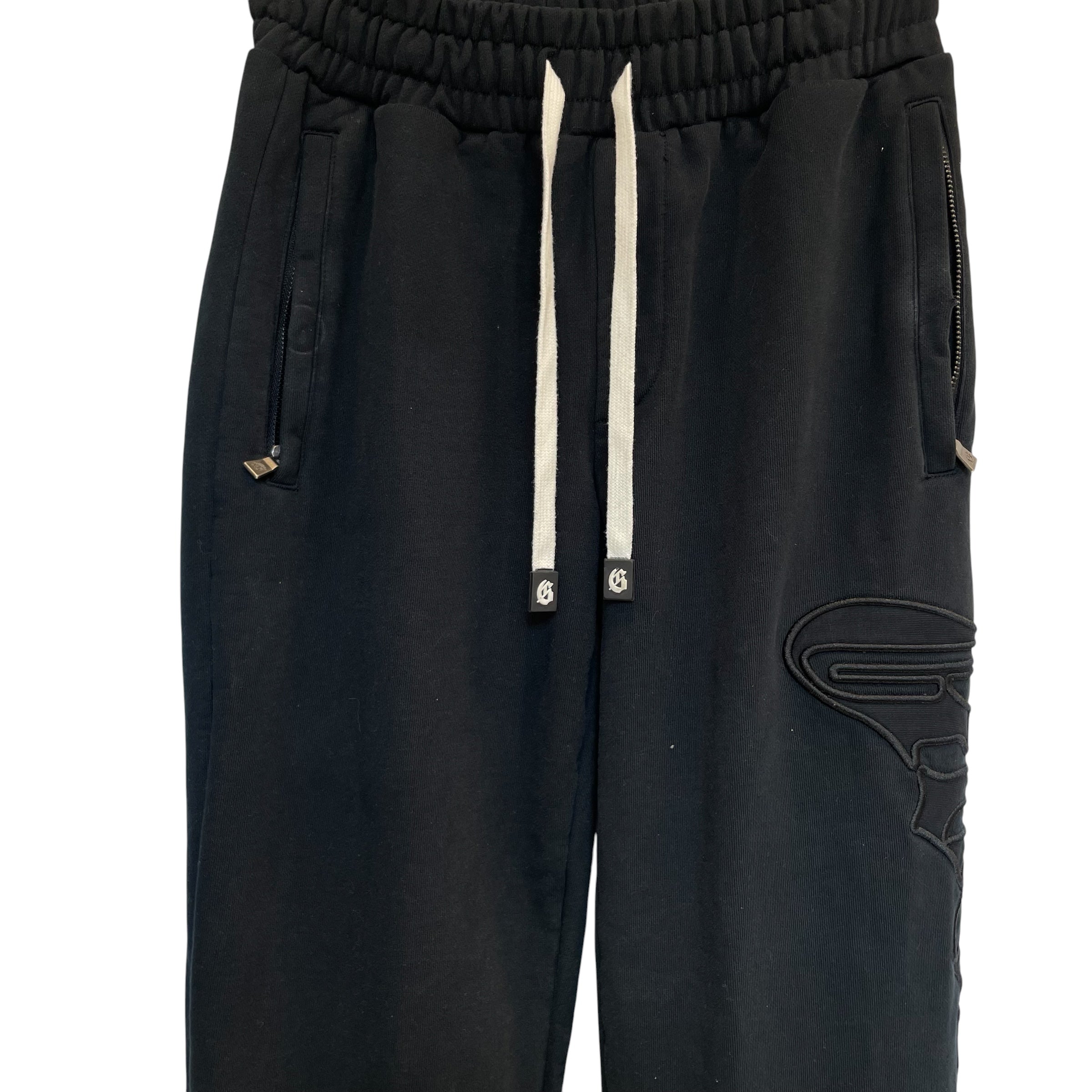 GODSPEED NEW YORK/Pants/S/Cotton/BLK/LOGO STITCHED ON SIDE view 3
