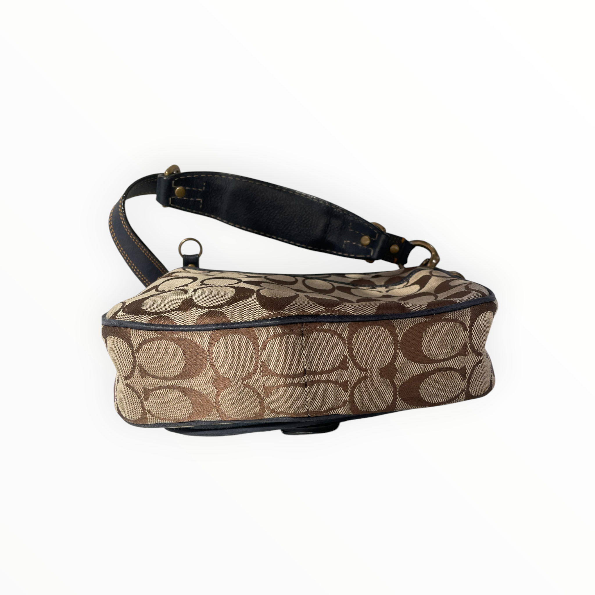 COACH/Hand Bag/Monogram/Leather/BLU/Special Edition 7061 view 5