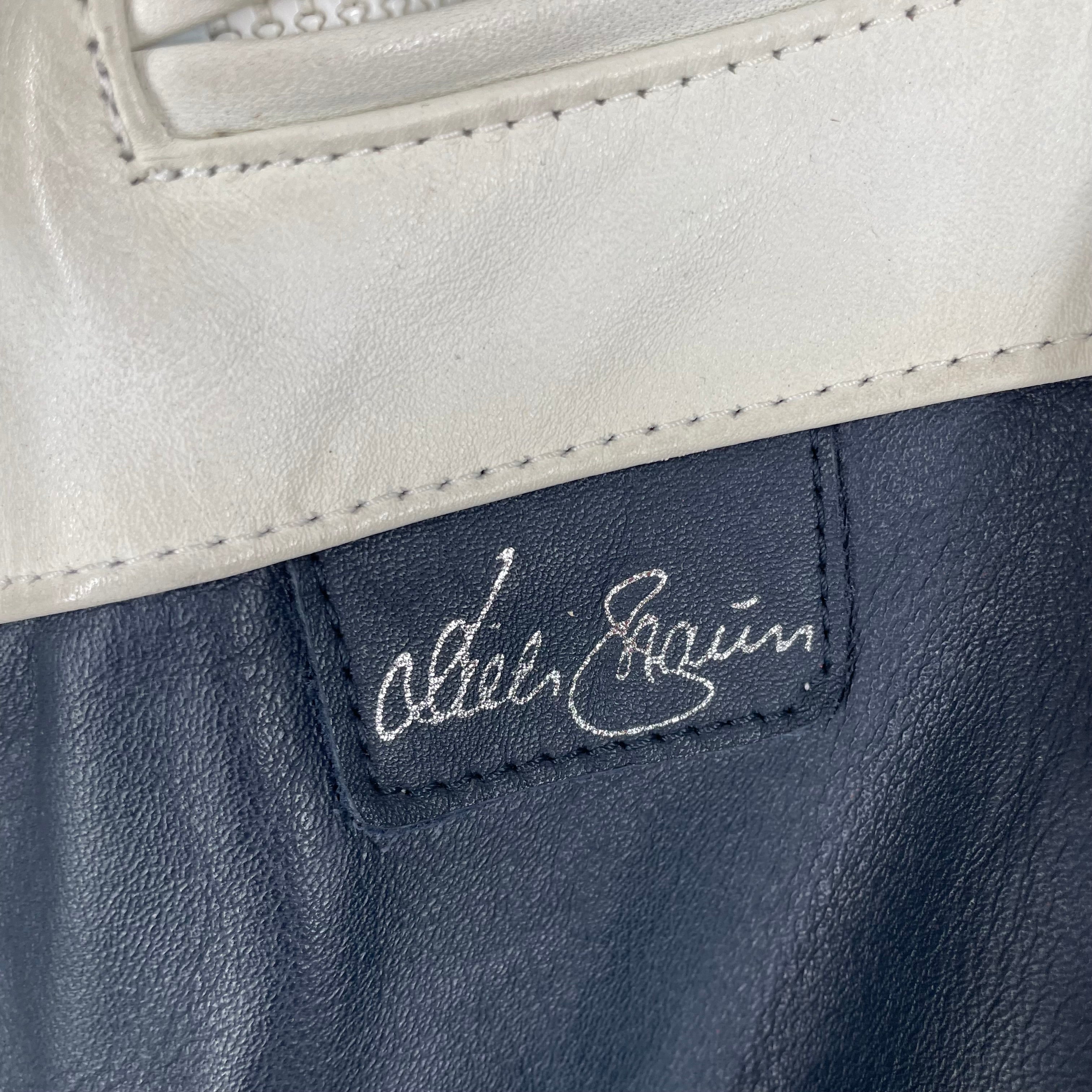 Vintage/Jacket/50/Leather/NVY/Quilted motto jacket view 3