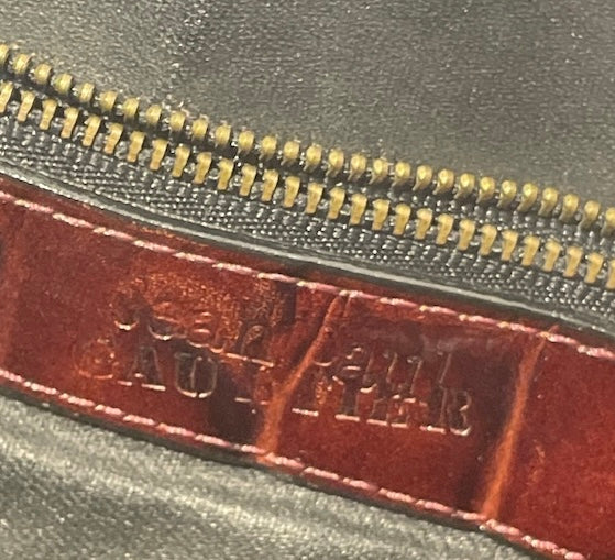 Jean Paul Gaultier/Cross Body Bag/Leather/BRW/CROC PRINT W/ BRANDING BAG view 3