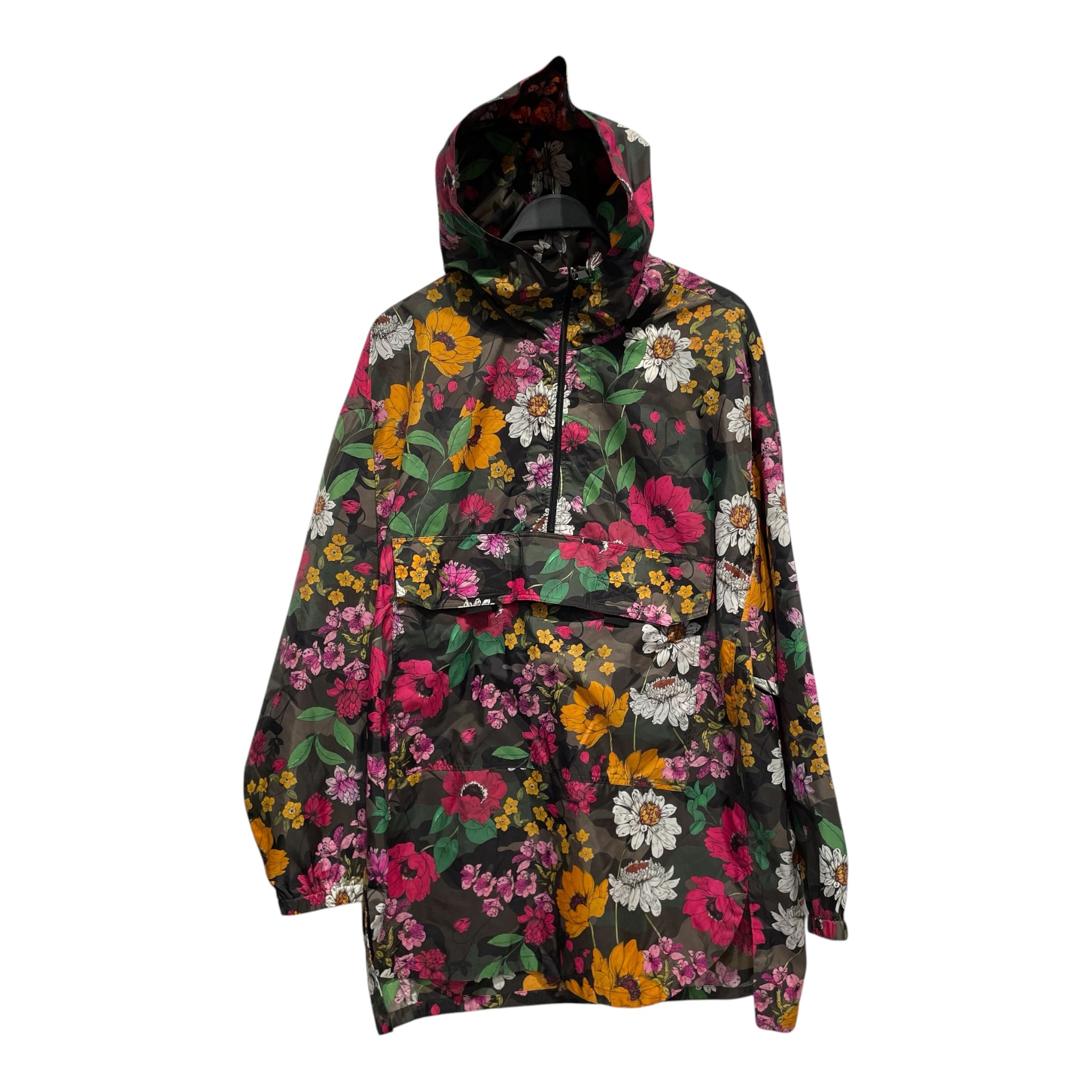 VALENTINO/Windbreaker/50/Nylon/GRN/FLORAL ON CAMO view 1