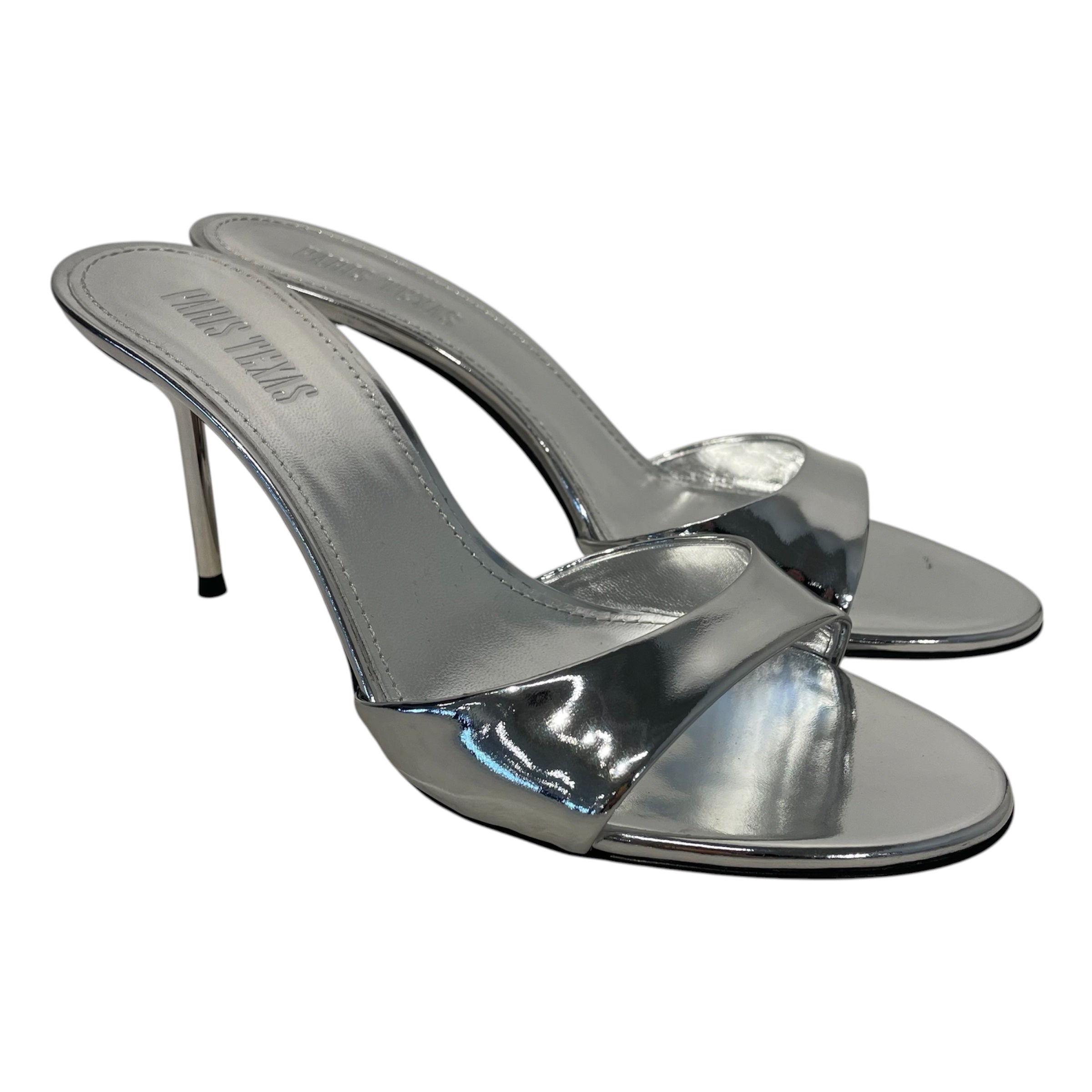 PARIS TEXAS/Heels/EU 38/Nylon/SLV/ view 1
