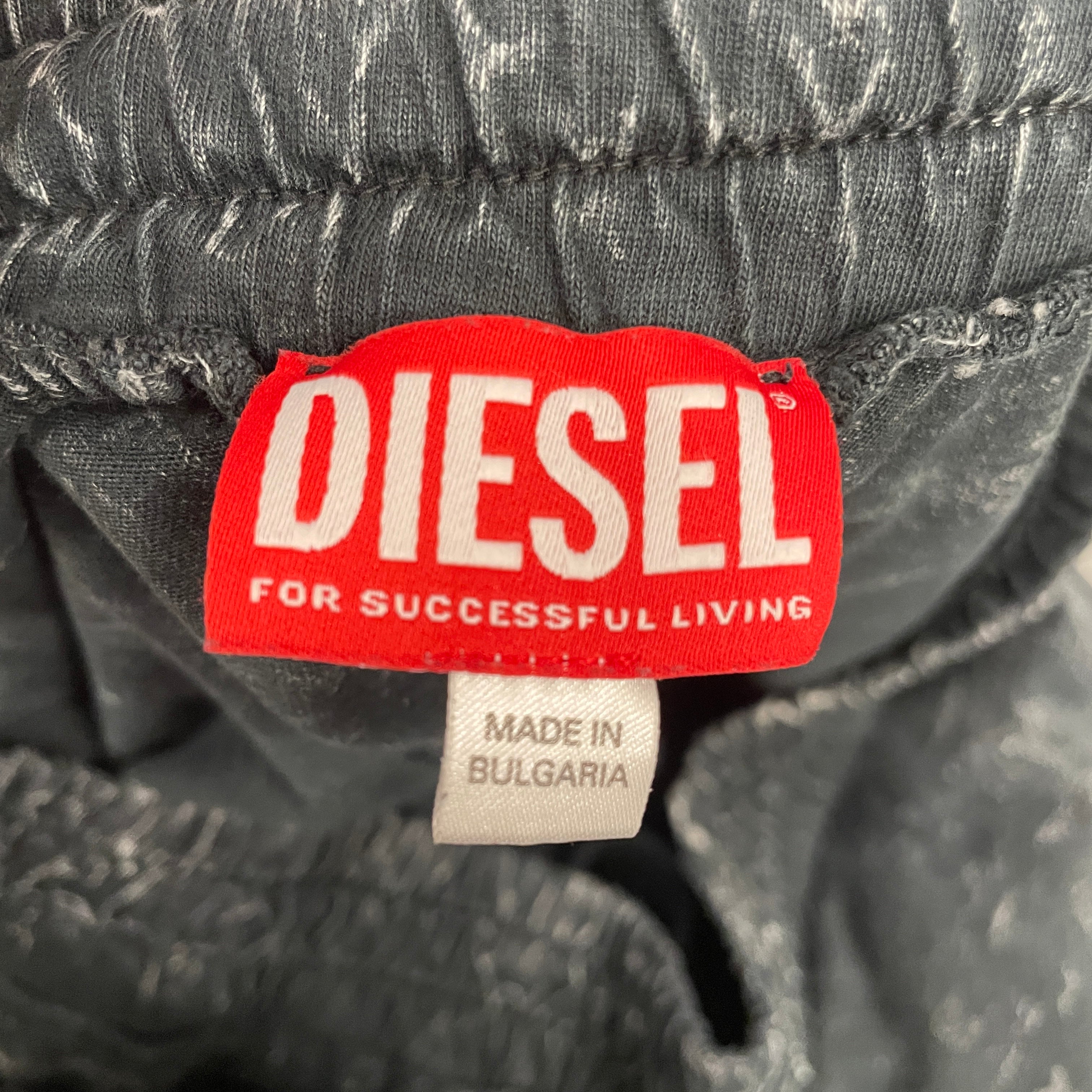 DIESEL/Shorts/M/Cotton/GRY/ECKYO-PEELOVAL  WIDE | LAYERED view 3