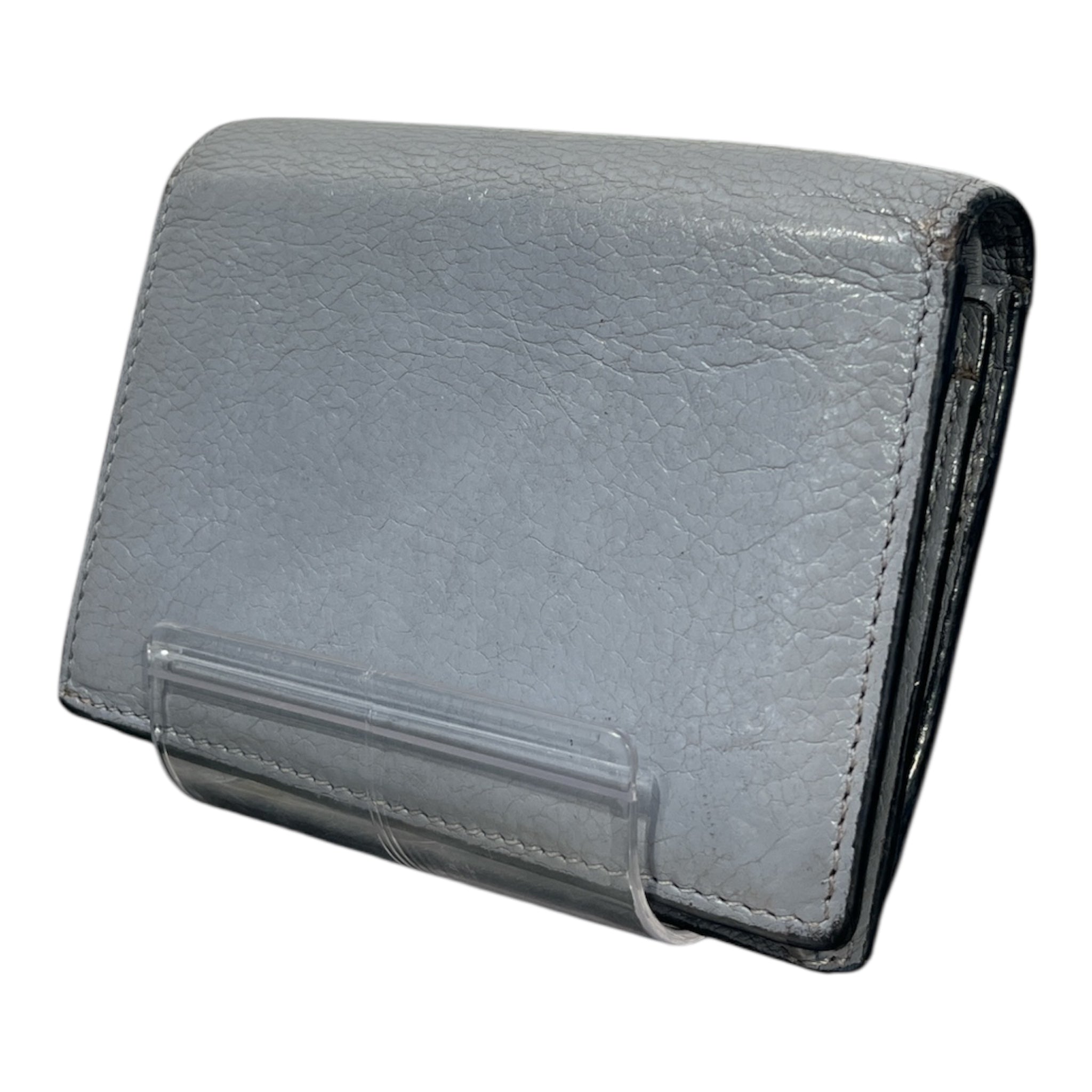 VALENTINO/Bifold Wallet/Leather/BLU/LIGHT BLUE/GRAY W/ ROCK STUDS view 2