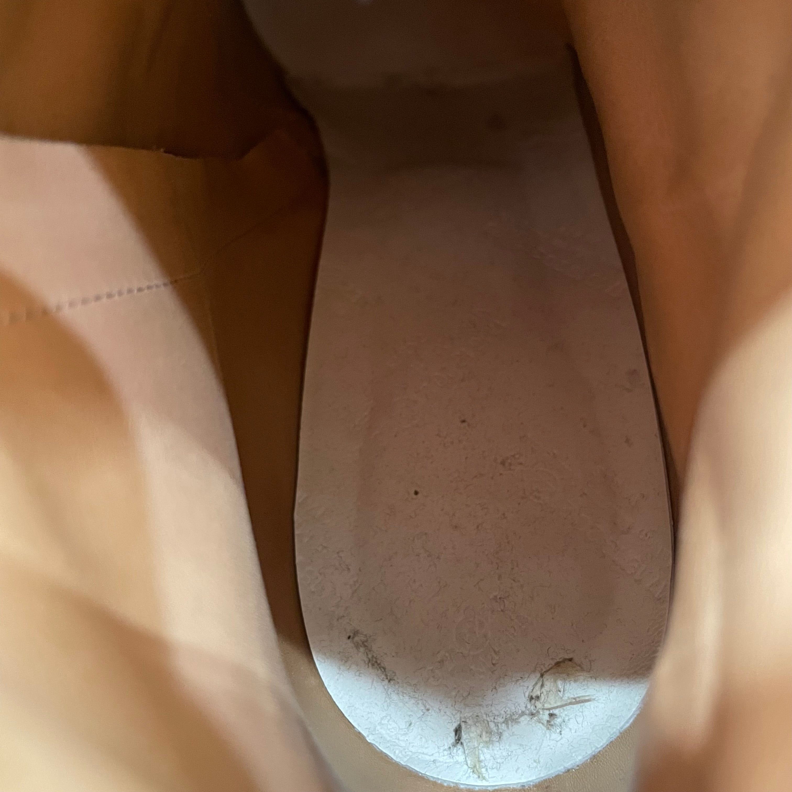 Maison Margiela/Heels/EU 39.5/Leather/BRW/EMBOSSED DIAMONDS SIDE view 4