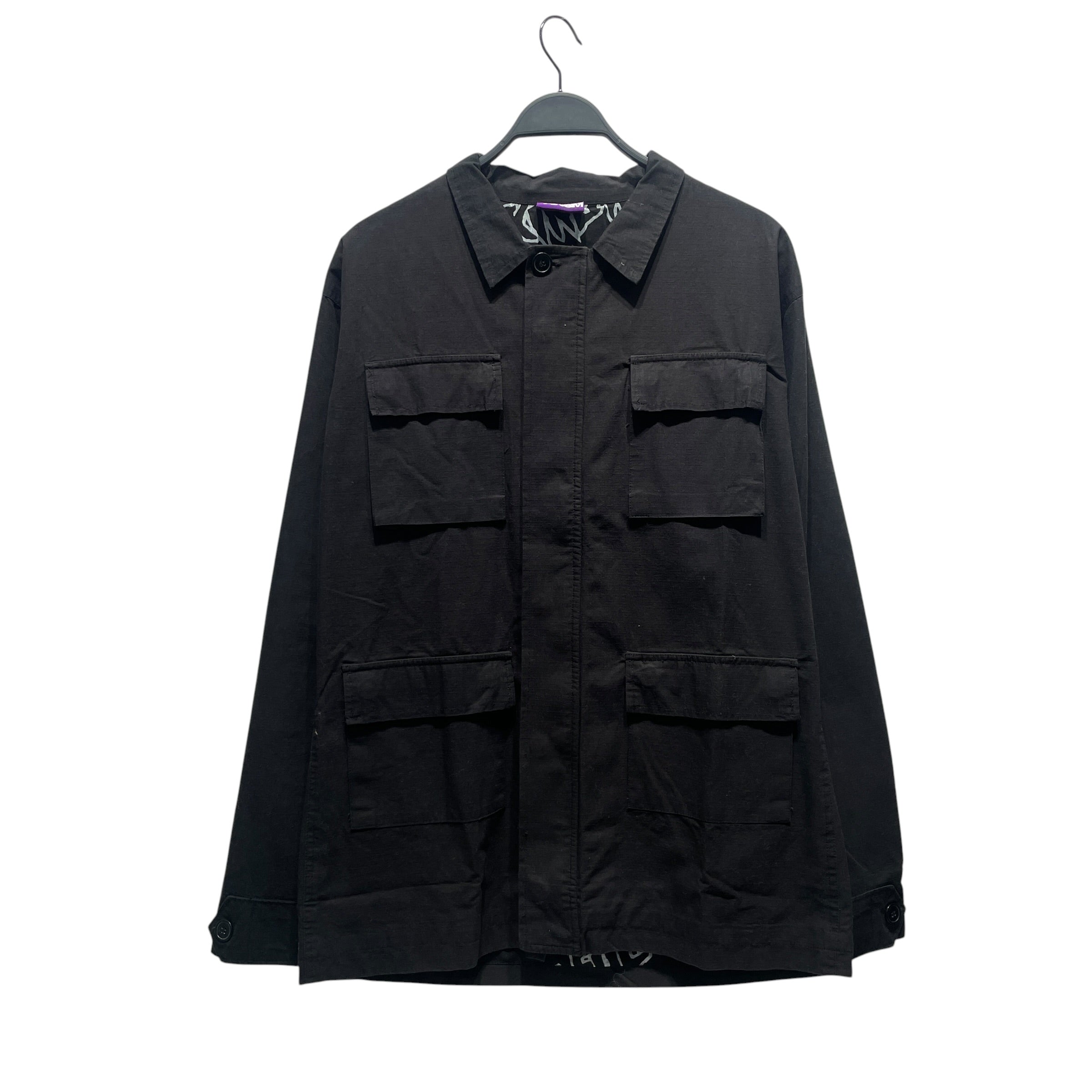 Fucking Awesome/Military Jkt/XL/Cotton/BLK/4 FRONT POCKET(XL) view 1