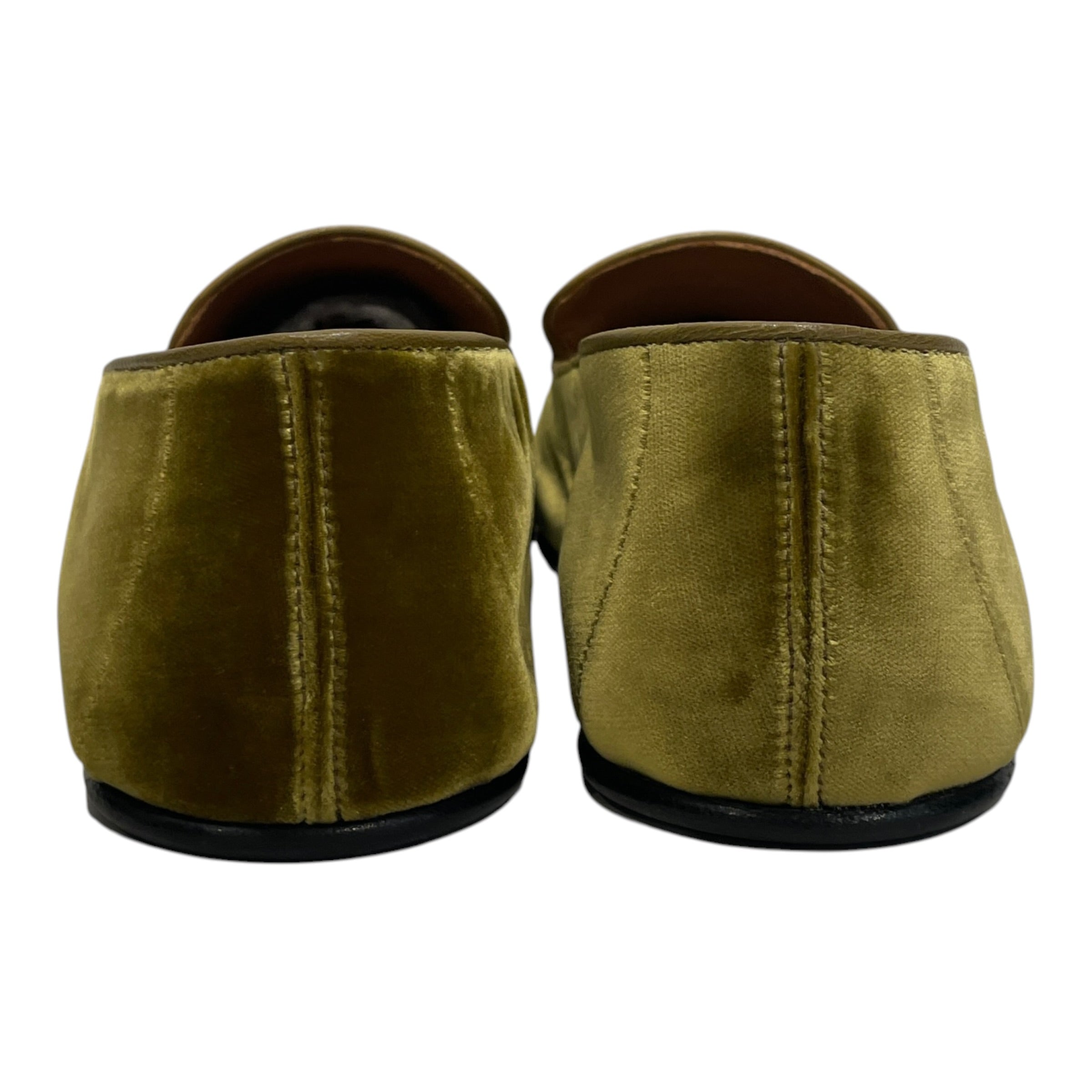 TOM FORD/Loafers/EU 42/Leather/GRN/MUSTARD VELVET view 3