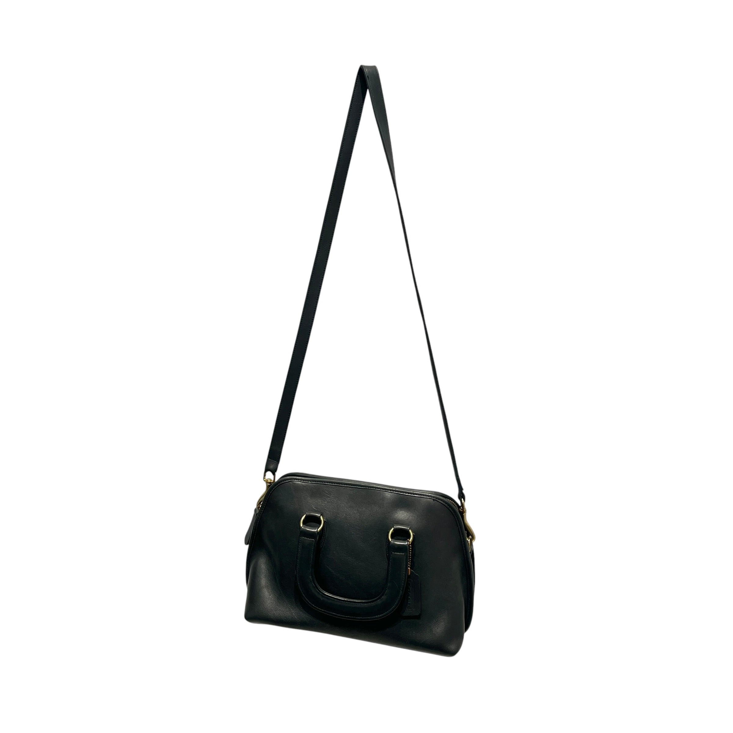 COACH/Bag/Leather/BLK/vintage baxter bag view 9