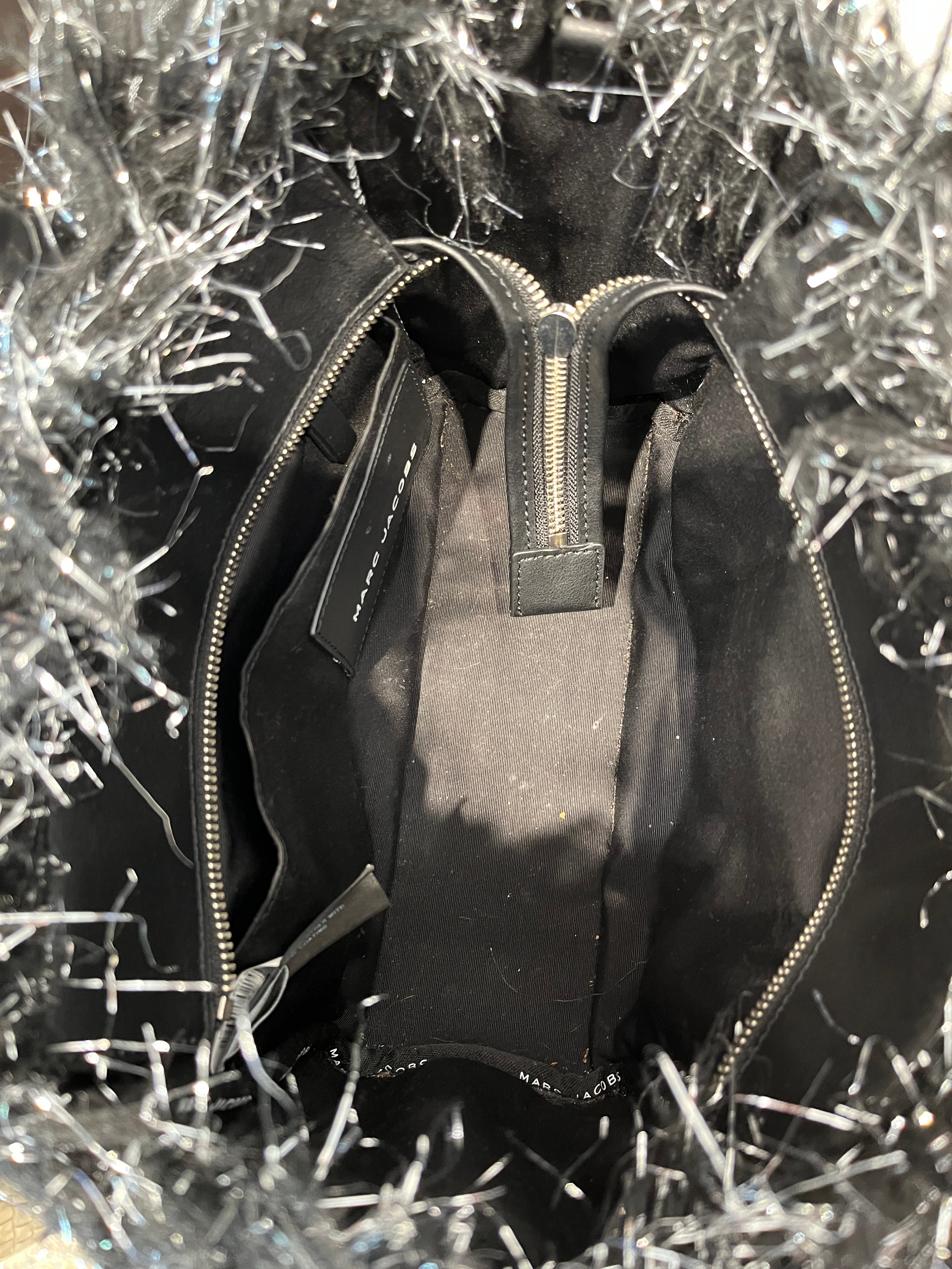 MARC JACOBS/Tote Bag/Fake Fur/BLK/CREATURE MARC JACOB BAG view 5