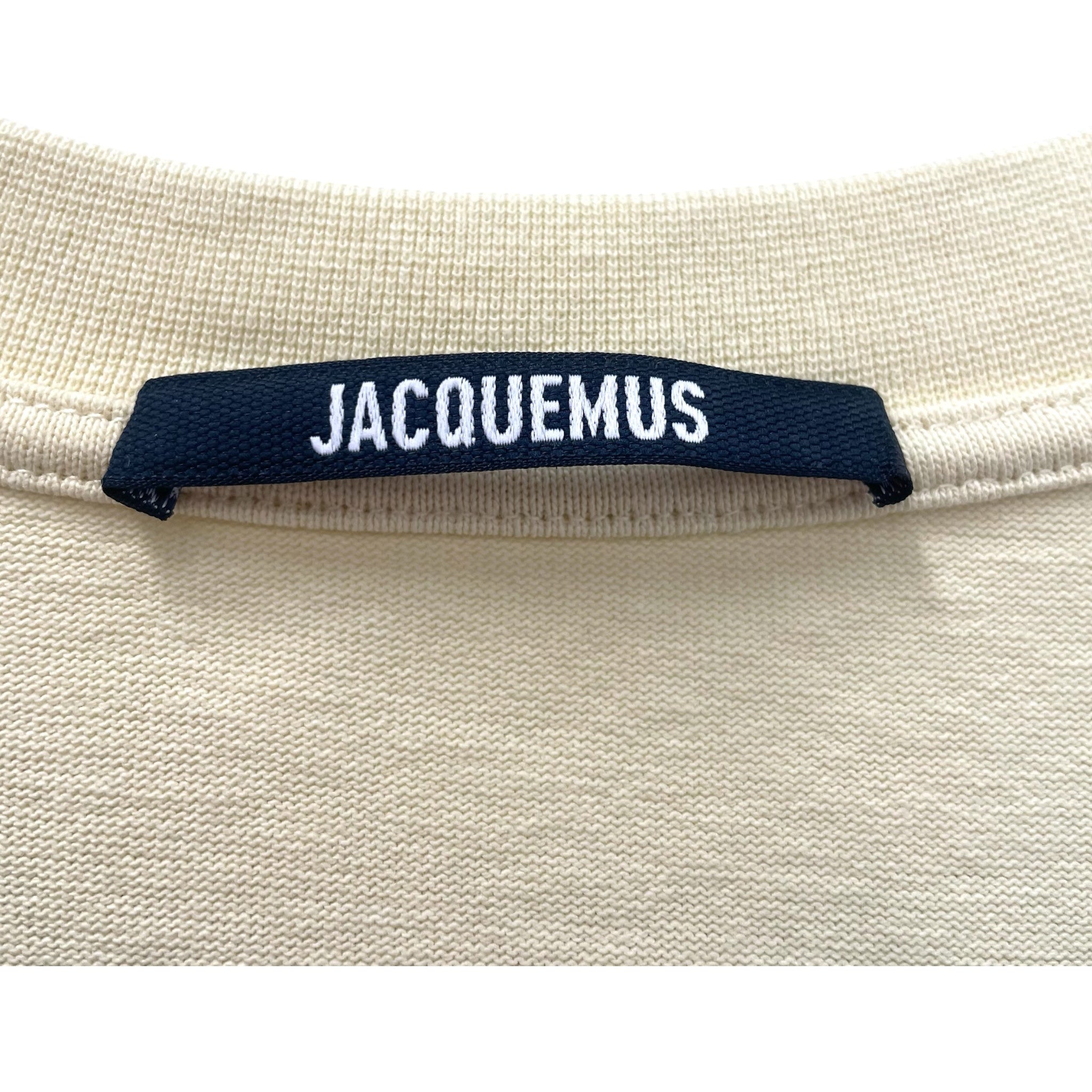 JACQUEMUS/T-Shirt/L/Cotton/YEL/LABELRIGHTSIDE view 3