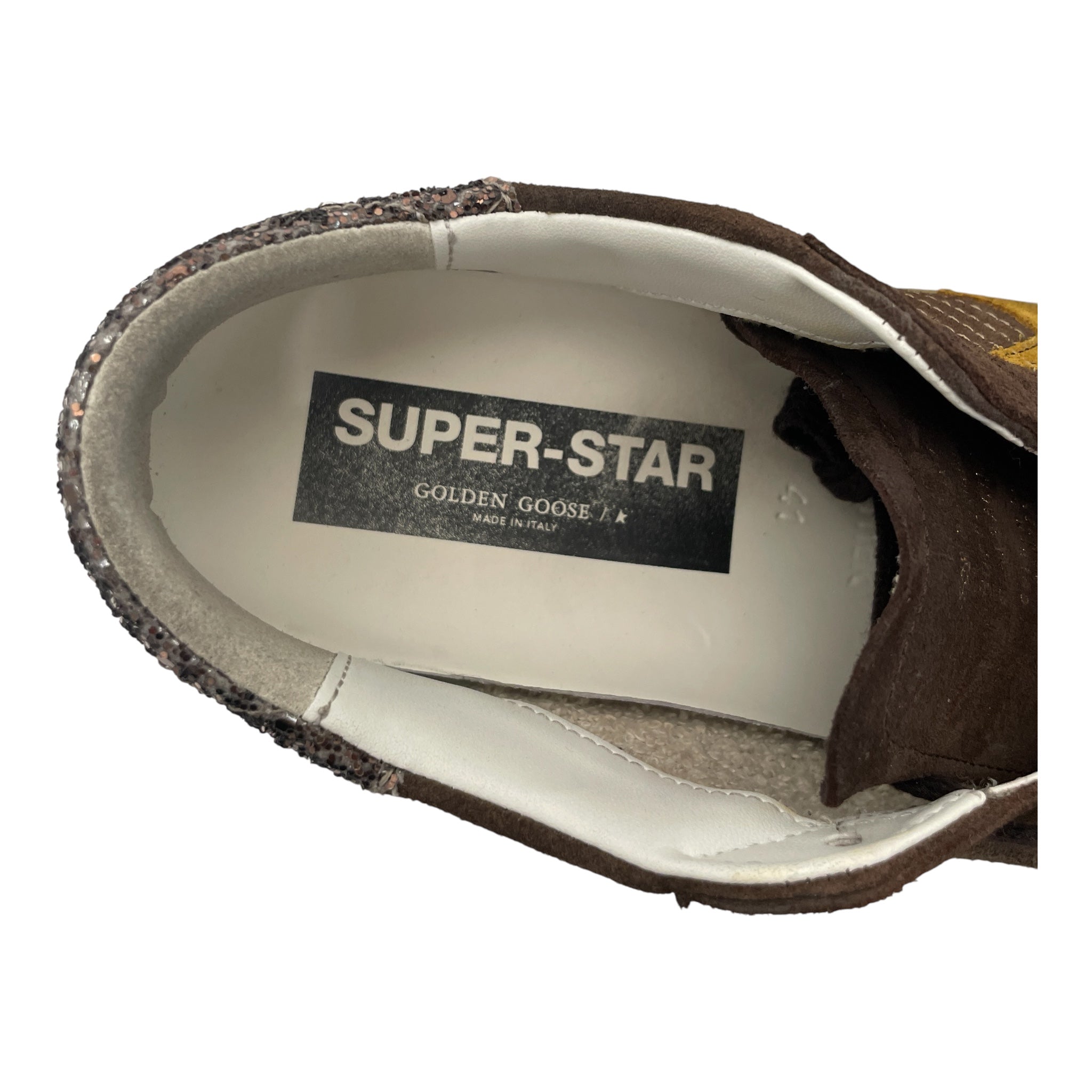 GOLDEN GOOSE/Low-Sneakers/UK 8/Suede/BRW/ view 3