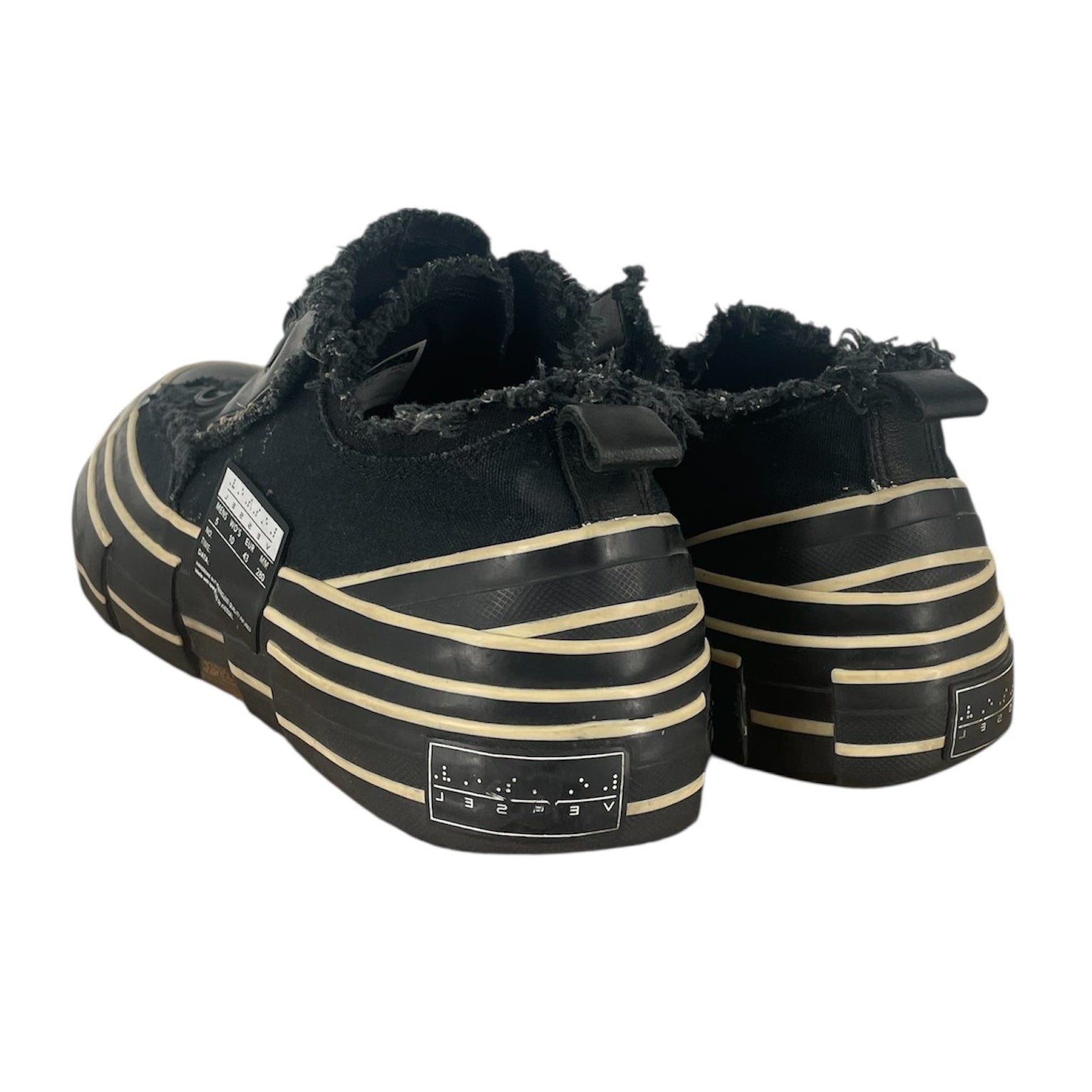 YOHJI YAMAMOTO/Low-Sneakers/US 10/BLK/peace by peace view 2