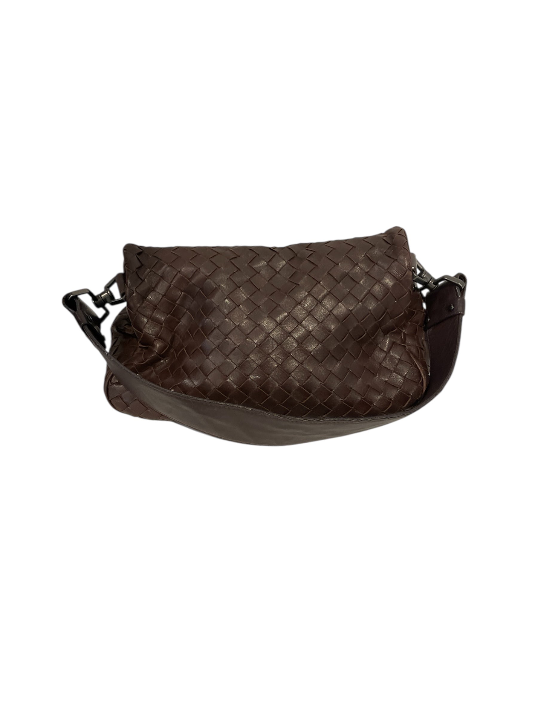 BOTTEGA VENETA/Hand Bag/Leather/BRW/INTRECCIATO view 2