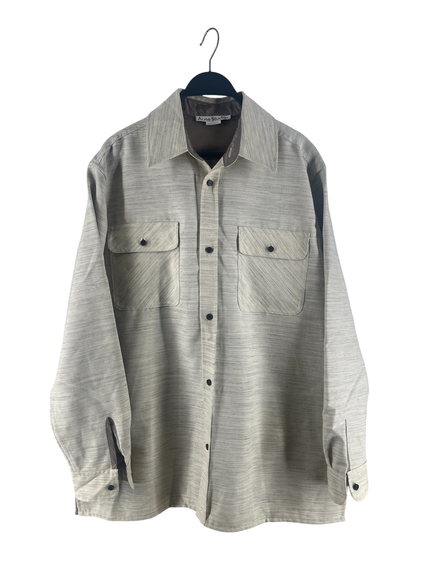 Acne Studios/LS Shirt/46/Wool/IVR/Dress/WOOL OVERSHIRT - OUTW000579 view 1