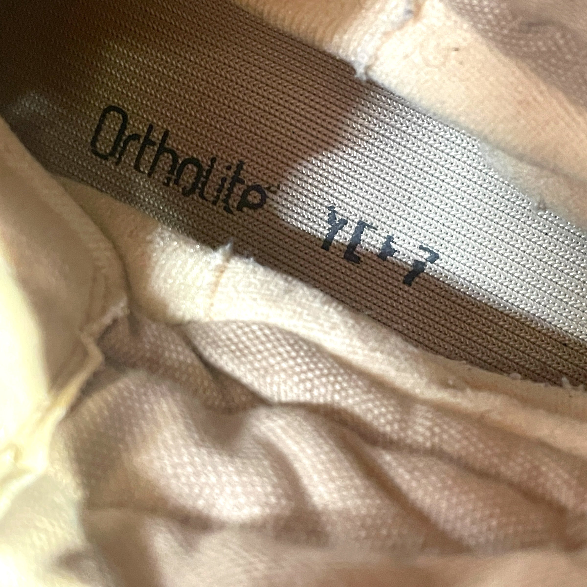 YEEZY/Boots/US 9/Stripe/BEG/Knit RNR BT Sulfur view 3