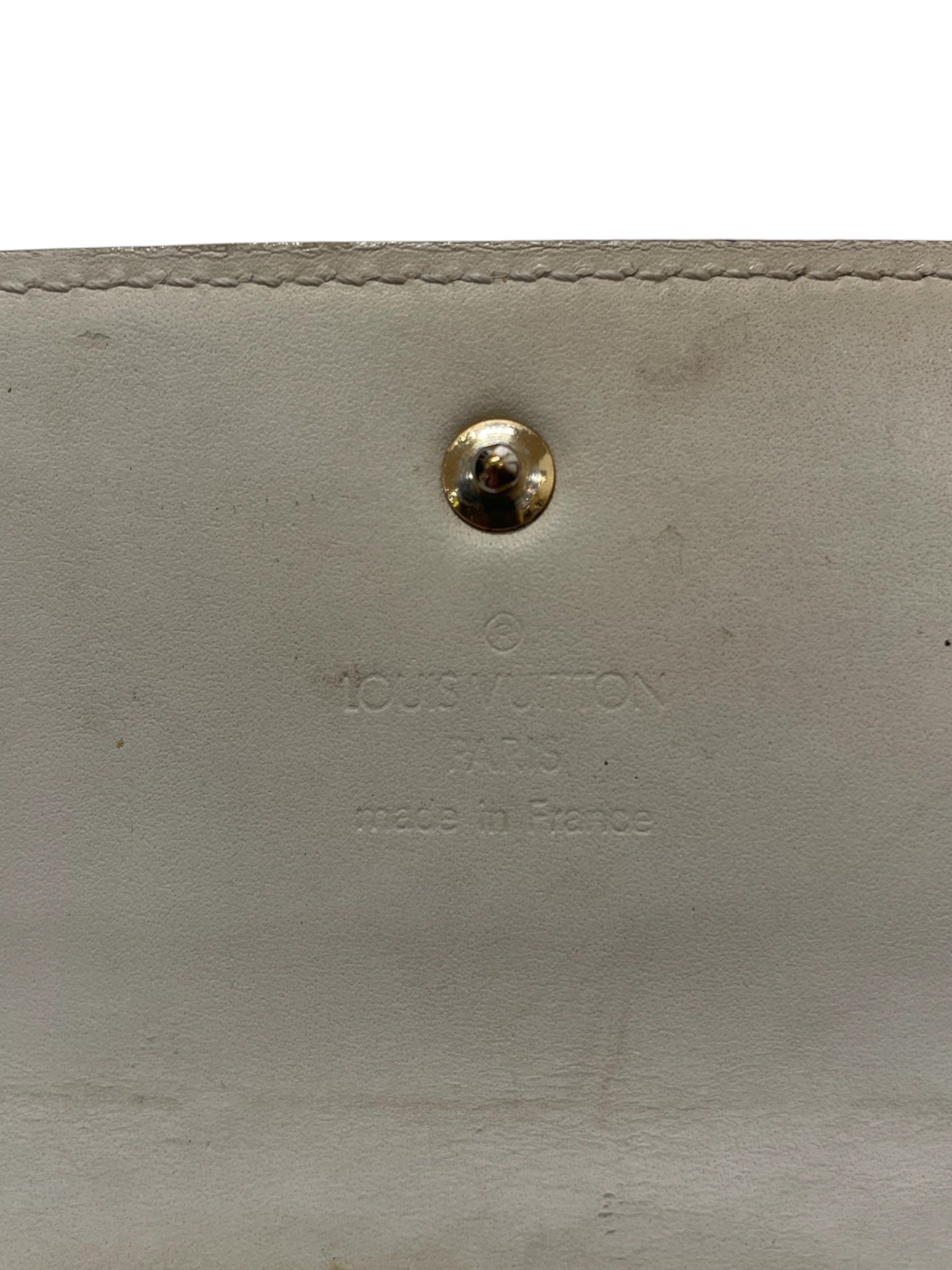 LOUIS VUITTON/Trifold Wallet/Monogram/GLD/L's/PATENT LEATHER view 3
