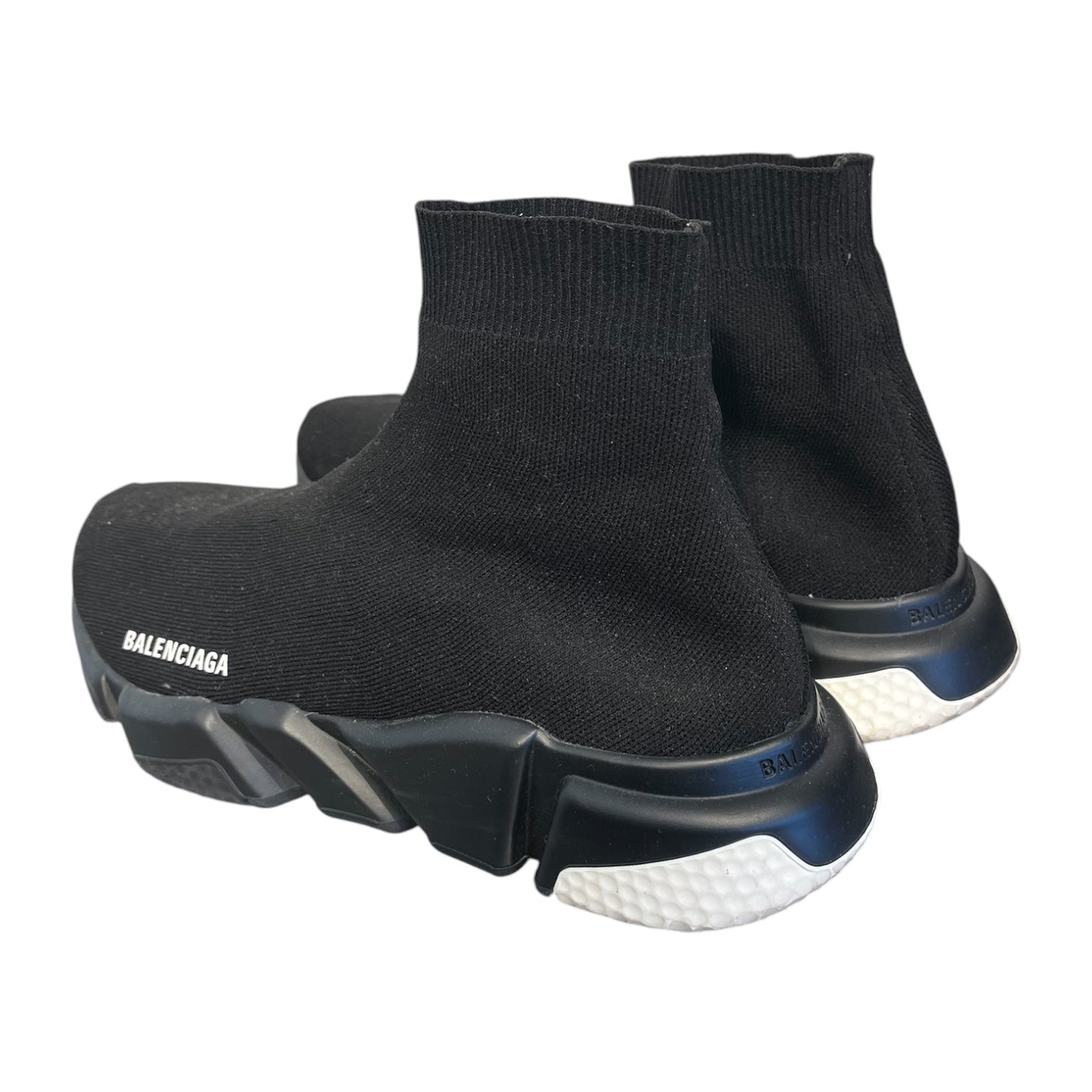 BALENCIAGA/Hi-Sneakers/US 10/Cotton/BLK/SOCK RUNNER view 2