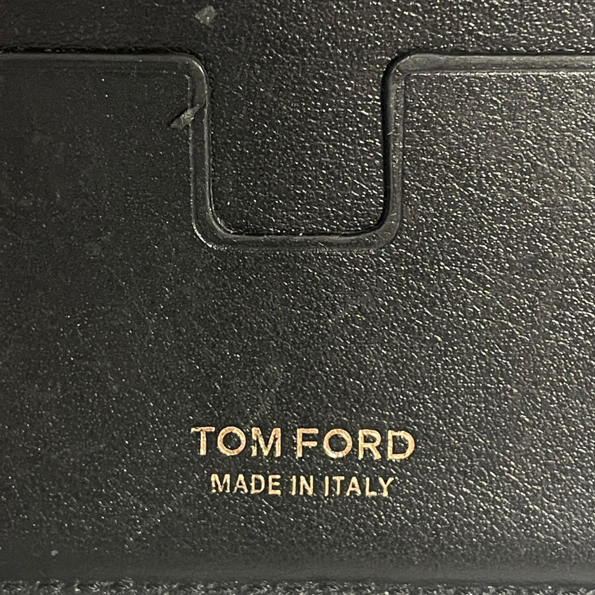 TOM FORD/Bifold Wallet/Leather/BLK/SHINY view 5