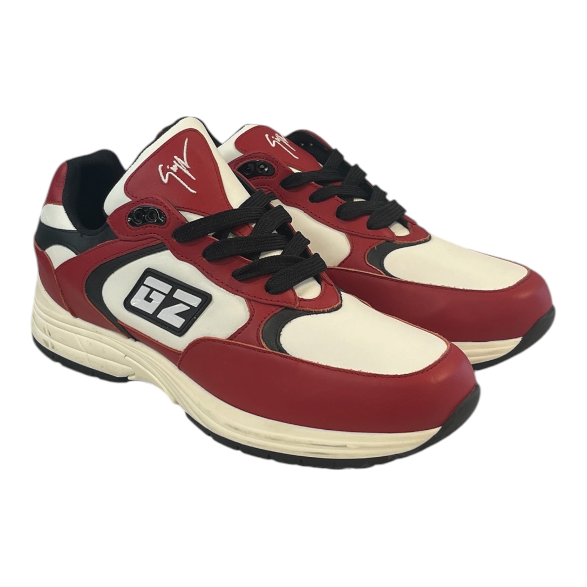 Giuseppe Zanotti/Low-Sneakers/EU 43.5/Plaid/Leather/MLT/GZ Runner Low Sneakers view 1