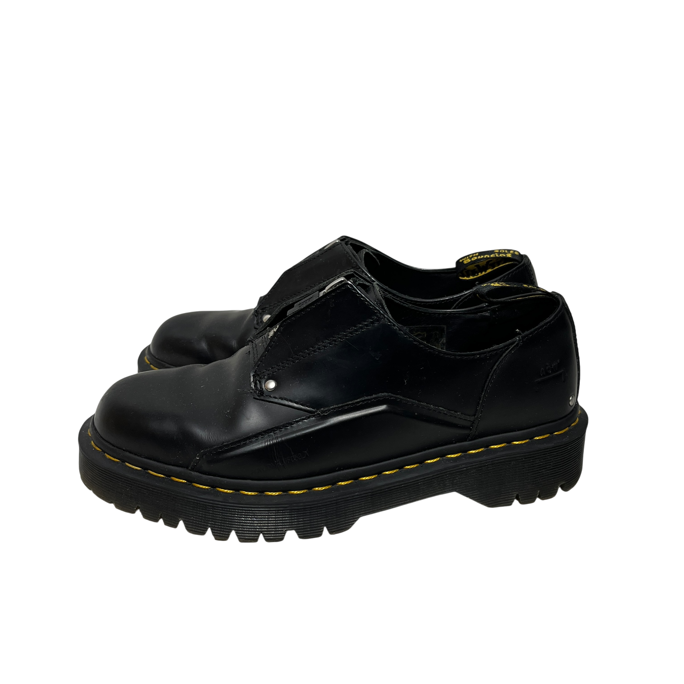 Dr.Martens/A-COLD-WALL/Loafers/US 8/Leather/BLK/zip view 2