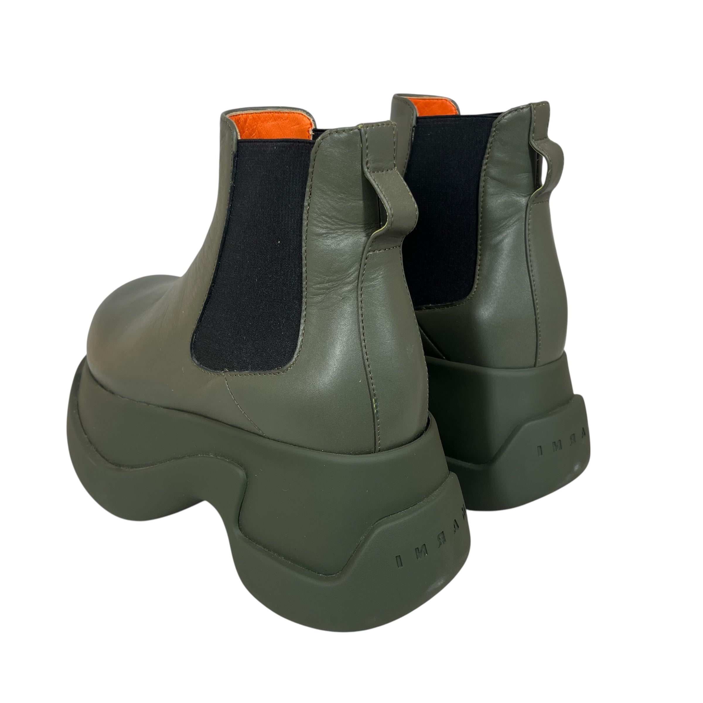 MARNI/Rain Boots/EU 35/GRN/CHUNKY CHELSEA view 2