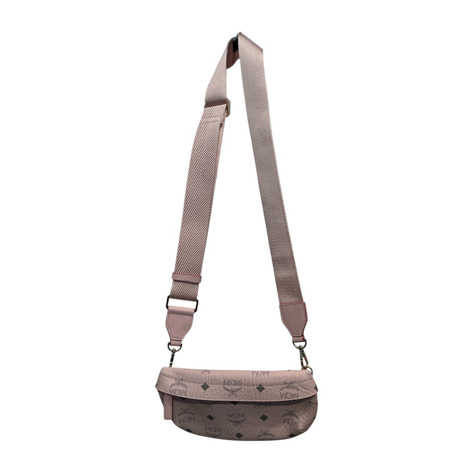 MCM/Hand Bag/Leather/PNK/visetos small fursten belt view 1