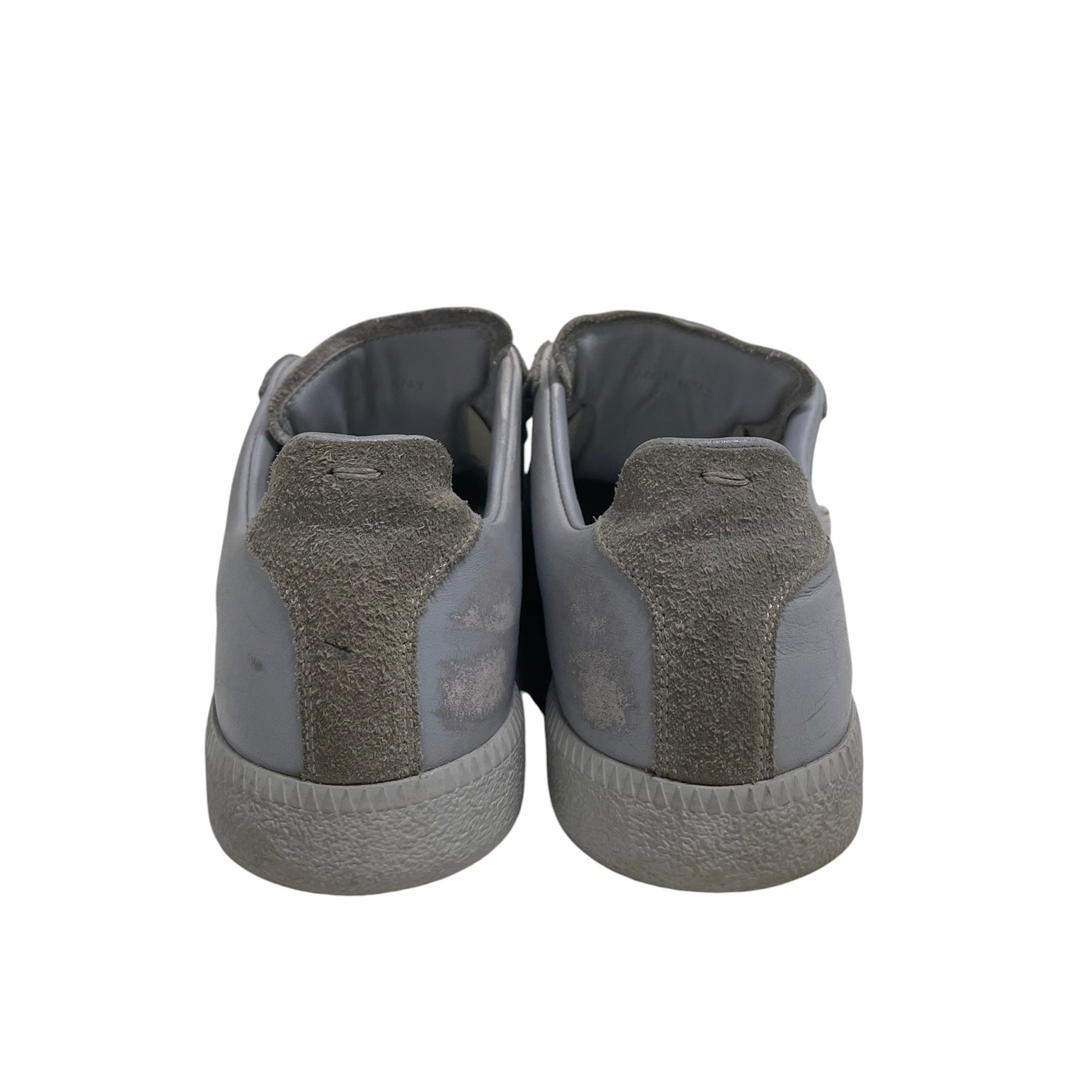 Maison Margiela/Low-Sneakers/EU 39/Leather/GRY/LIGHT GRAY GATS view 2
