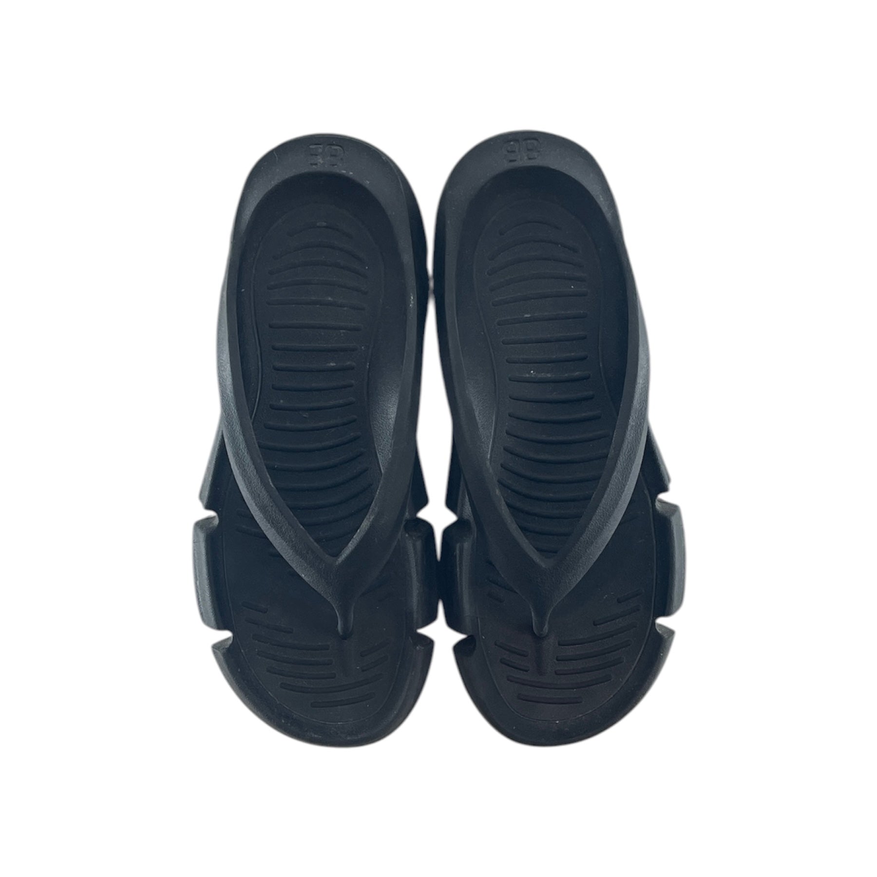 BALENCIAGA/Sandals/EU 42/BLK/MOLD THONG SANDALS view 3