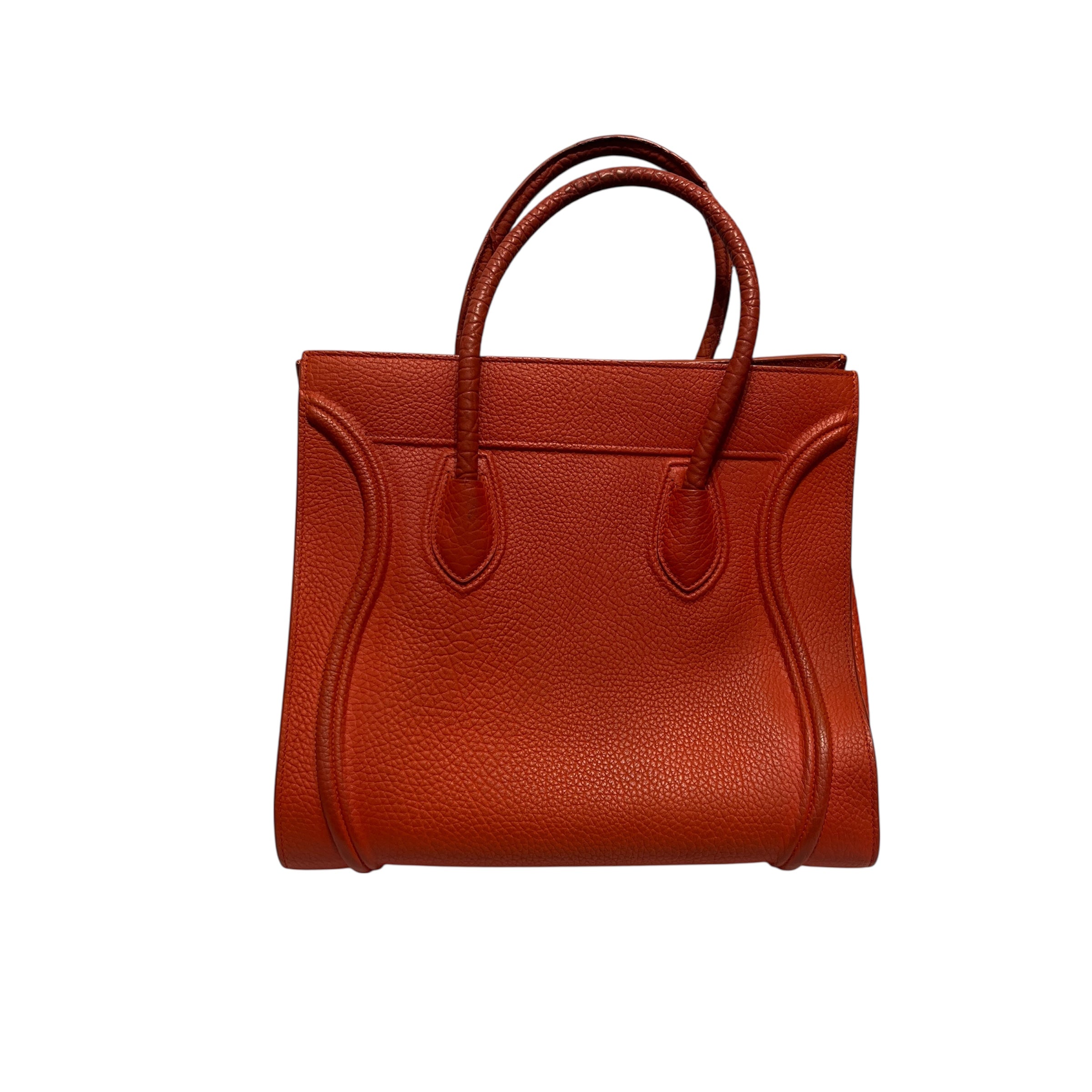 CELINE/Tote Bag/Leather/ORN/MEDIUM LUGGAGE PHANTOM view 5