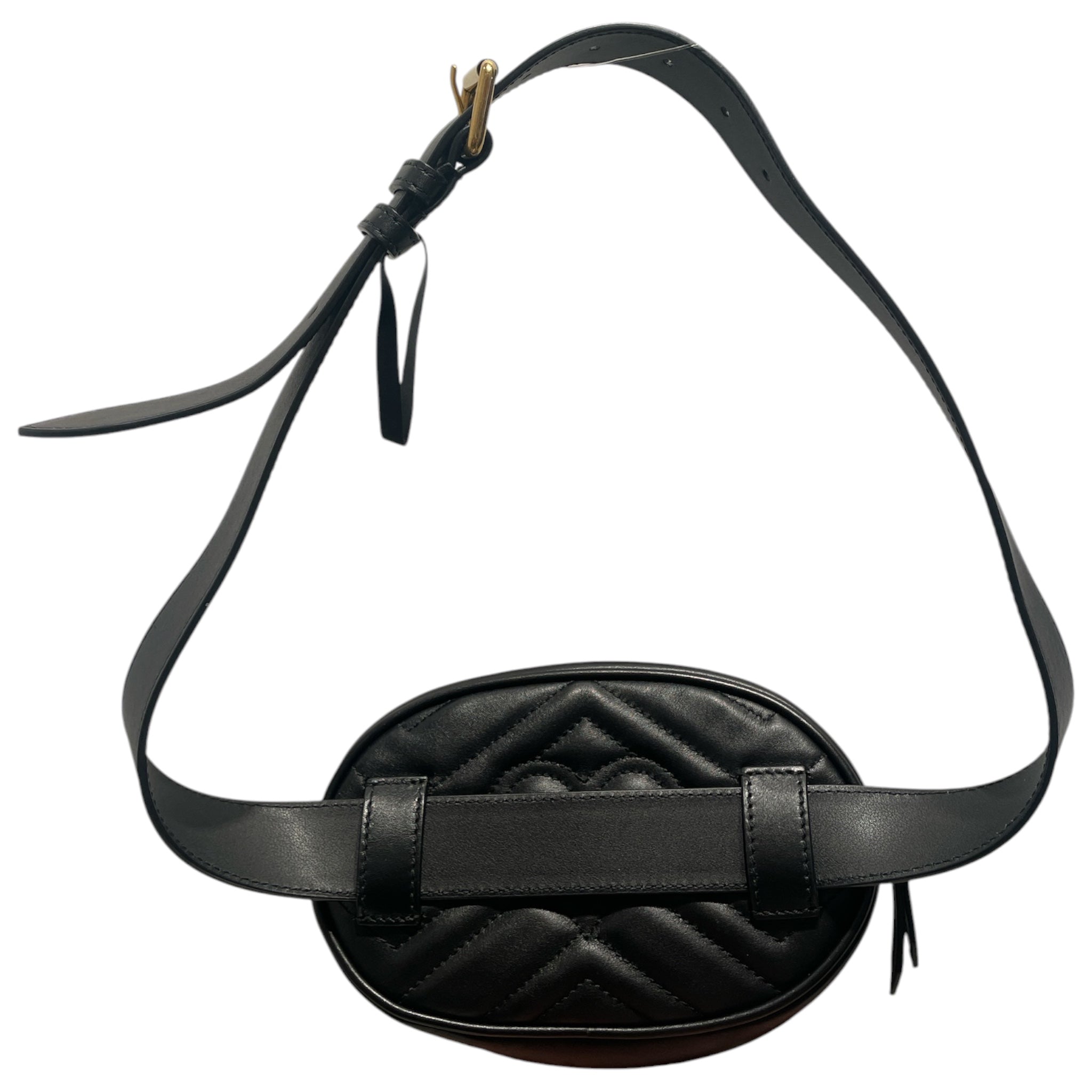 GUCCI/Bag/BLK/MARMOT MATELASSE BELT BAG view 2