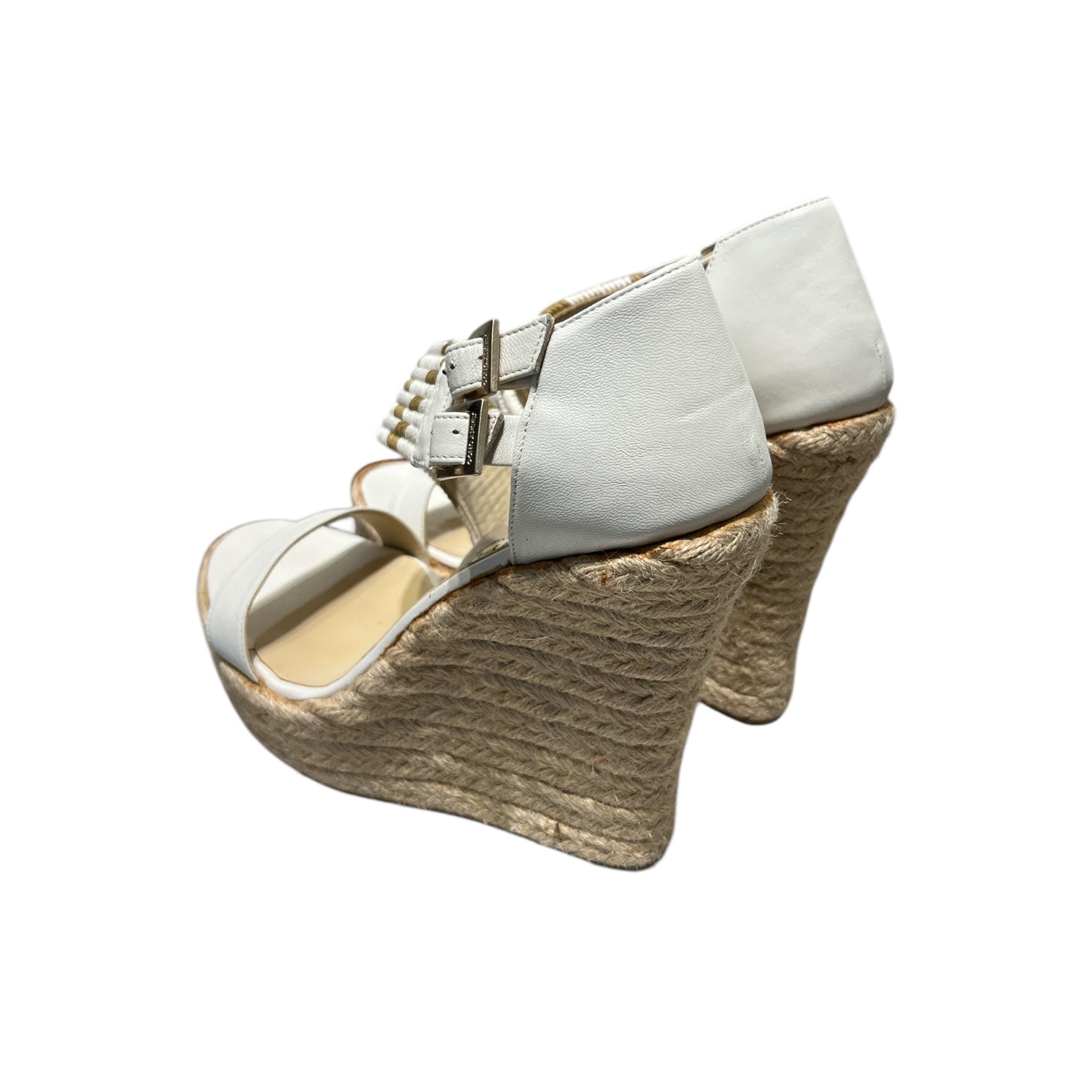JIMMY CHOO/Heels/US 7.5/Leather/WHT/ view 2
