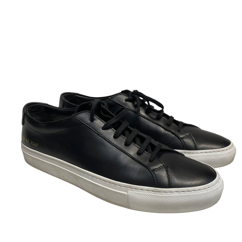 COMMON PROJECTS/Low-Sneakers/US 9/Leather/BLK/