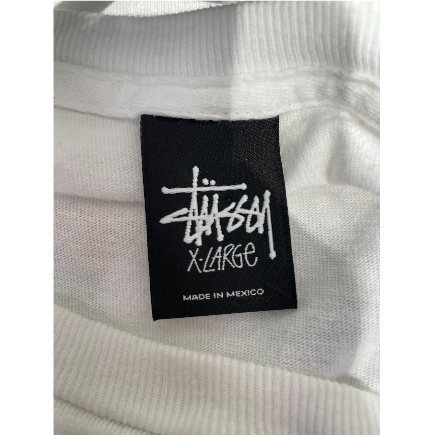 STUSSY/T-Shirt/XL/Cotton/WHT/MICHAEL ANGELO view 3