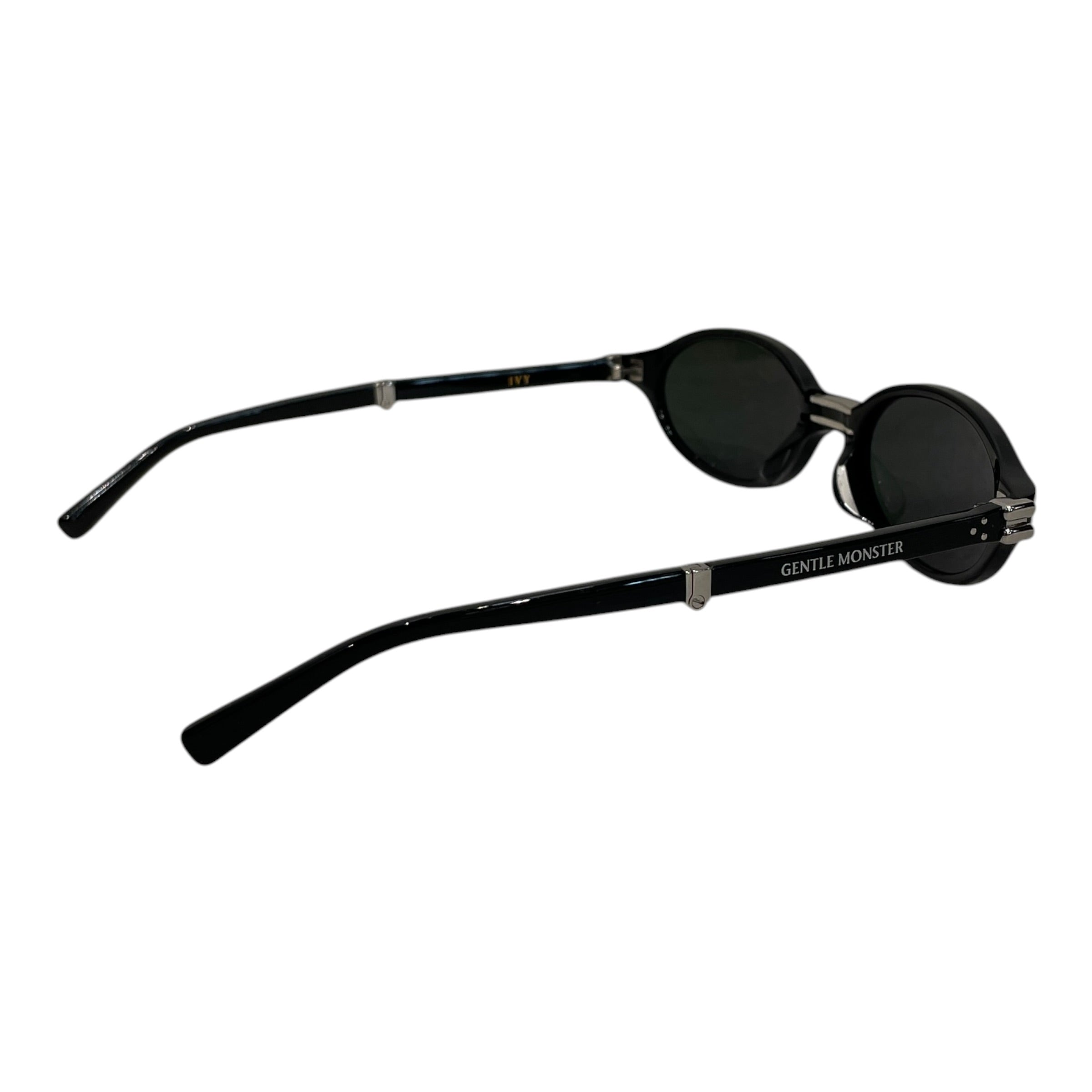 GENTLE MONSTER/Sunglasses/Celluloid/BLK/IVY SMALL OVAL view 3