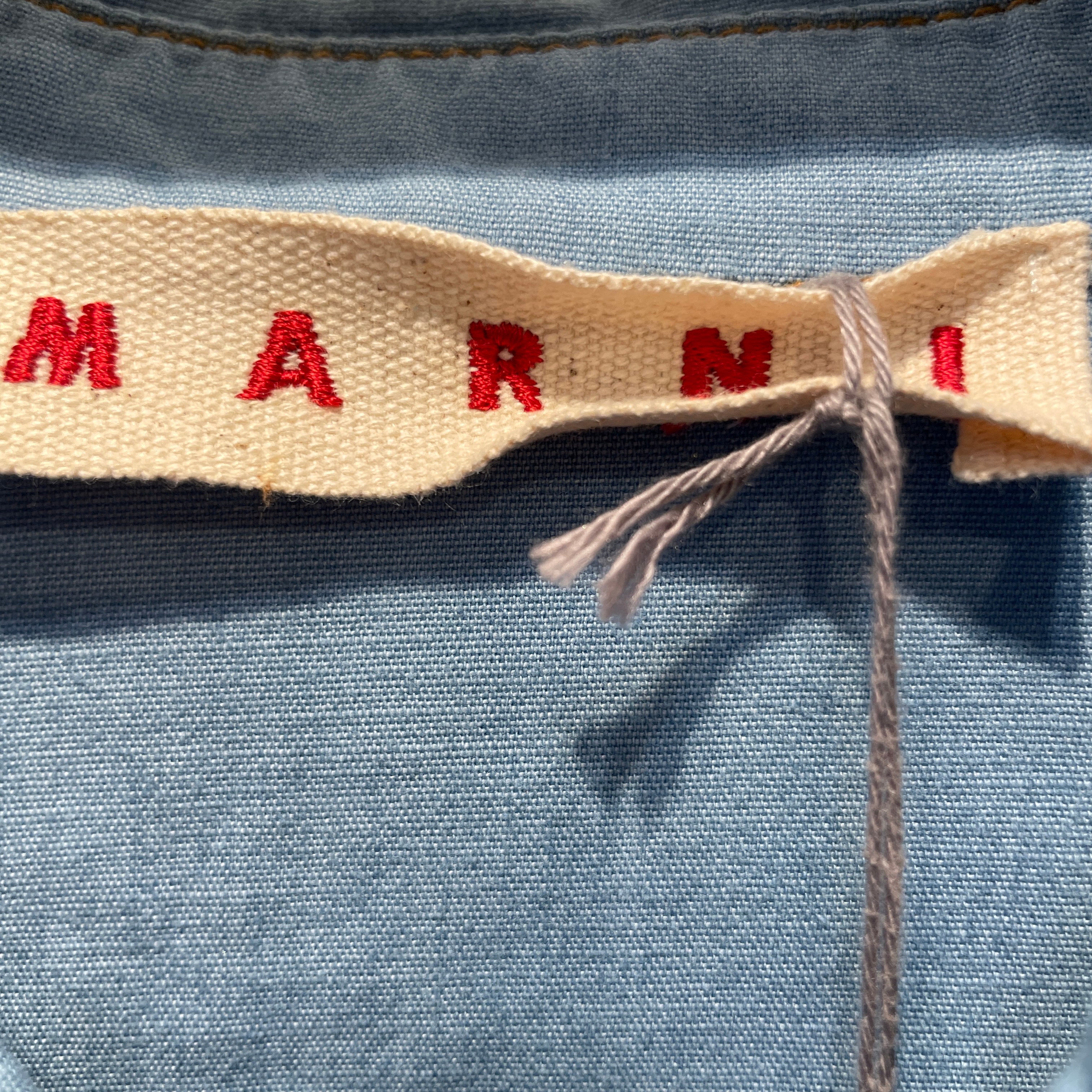 MARNI/LS Shirt/42/Denim/BLU/ view 3