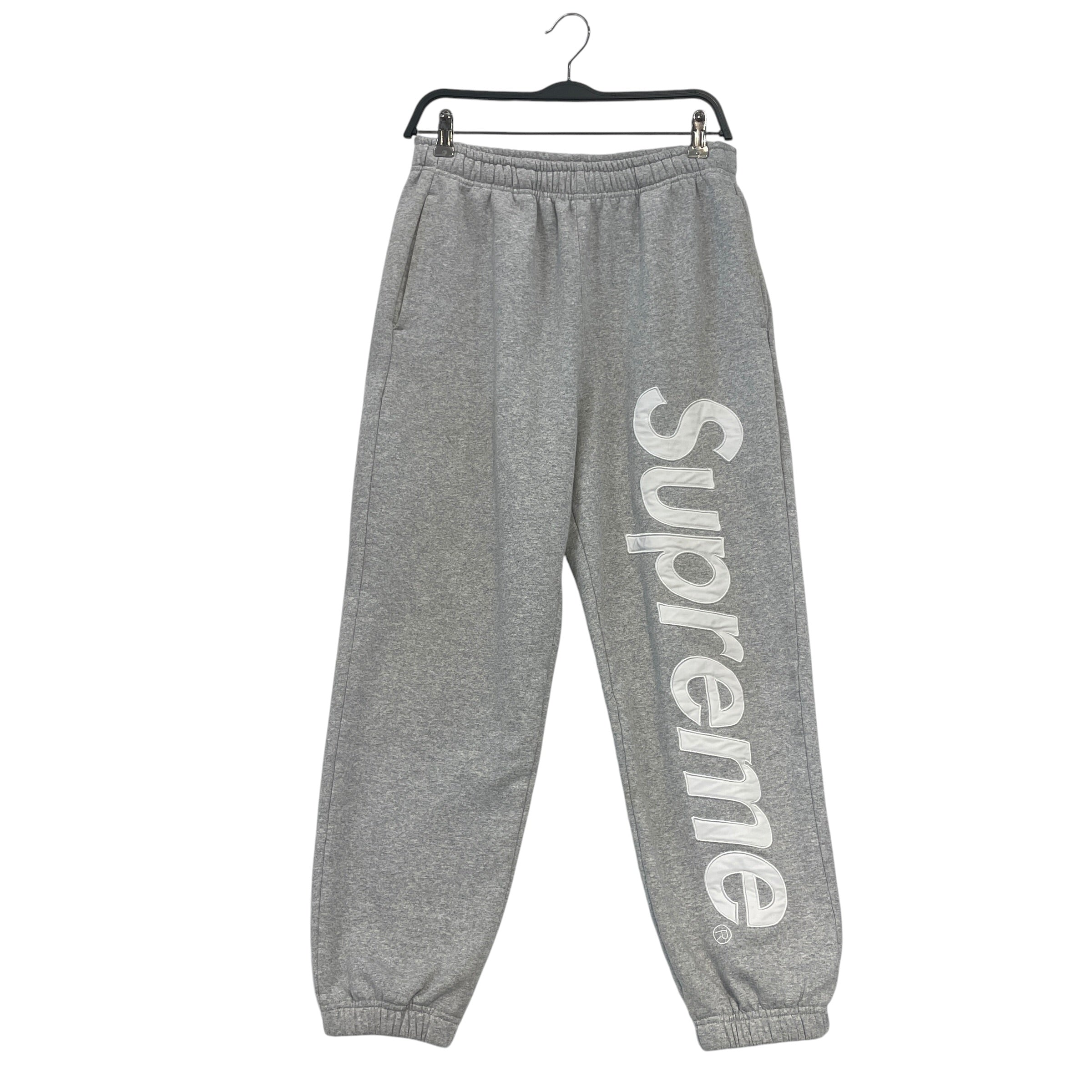 Supreme/Pants/M/Cotton/GRY/supreme left logo embroidery view 1
