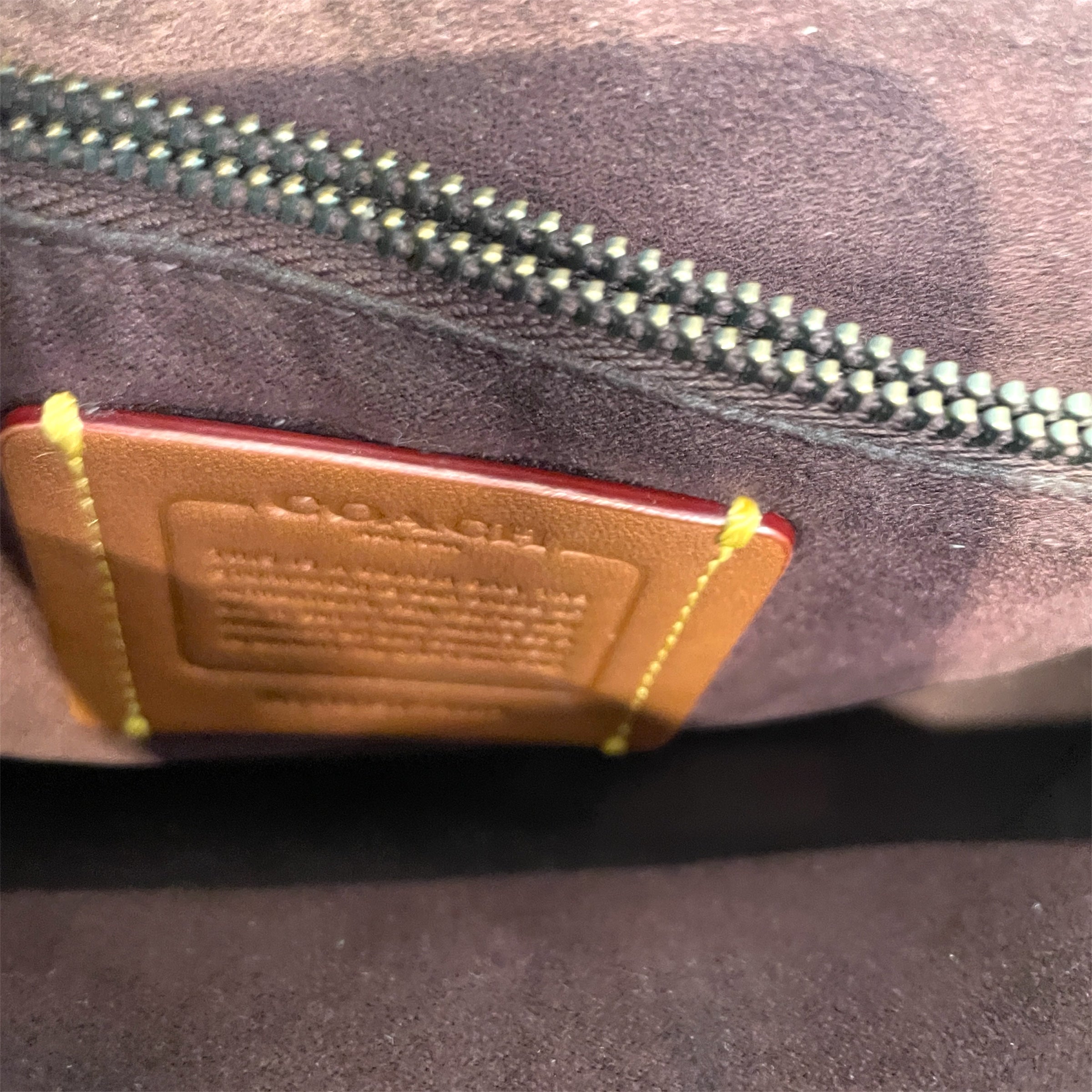 COACH/Cross Body Bag/Leather/BLK/Madison Quilted view 7