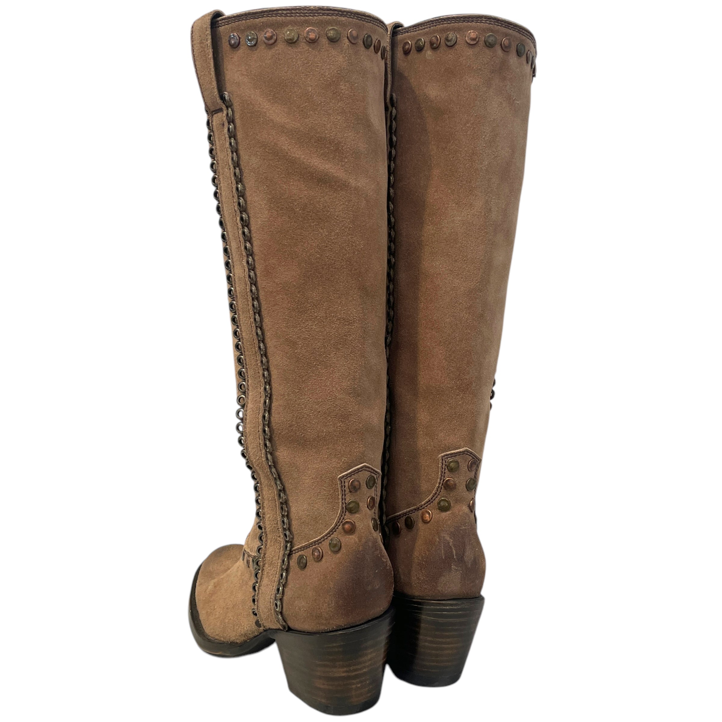 Old Gringo/Western Boots/US 8.5/Suede/BRW/Soho view 2