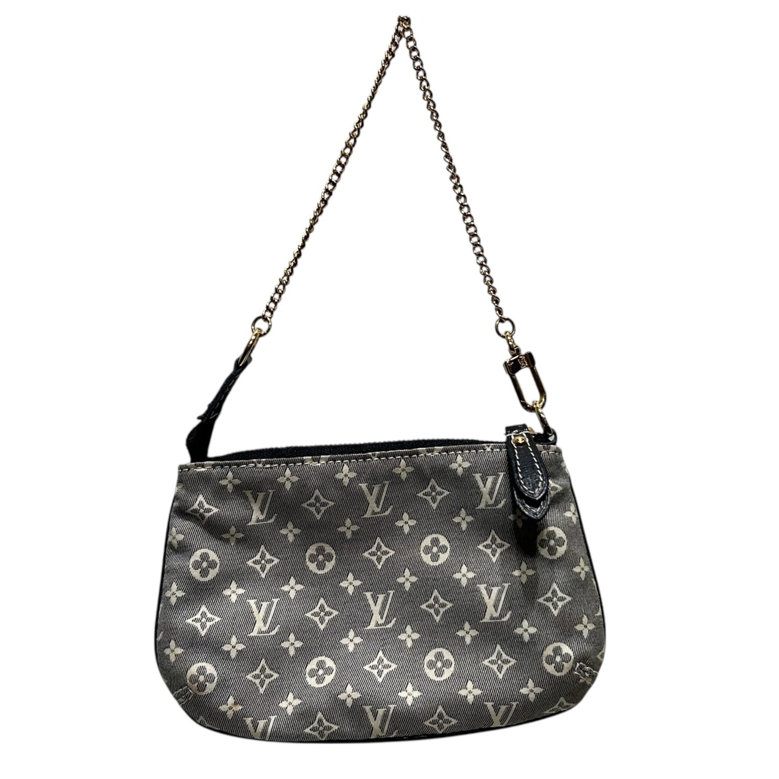 LOUIS VUITTON/Bag/Monogram/NVY/MINI LIN POUCH view 2