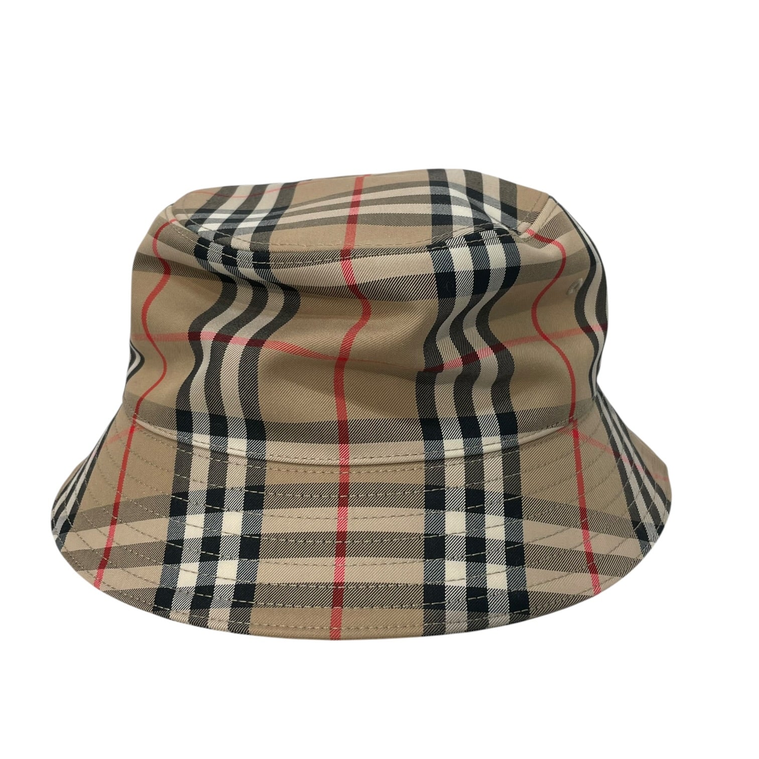 BURBERRY/Bucket Hat/Glen Check/Cotton/BEG/M's/ view 2