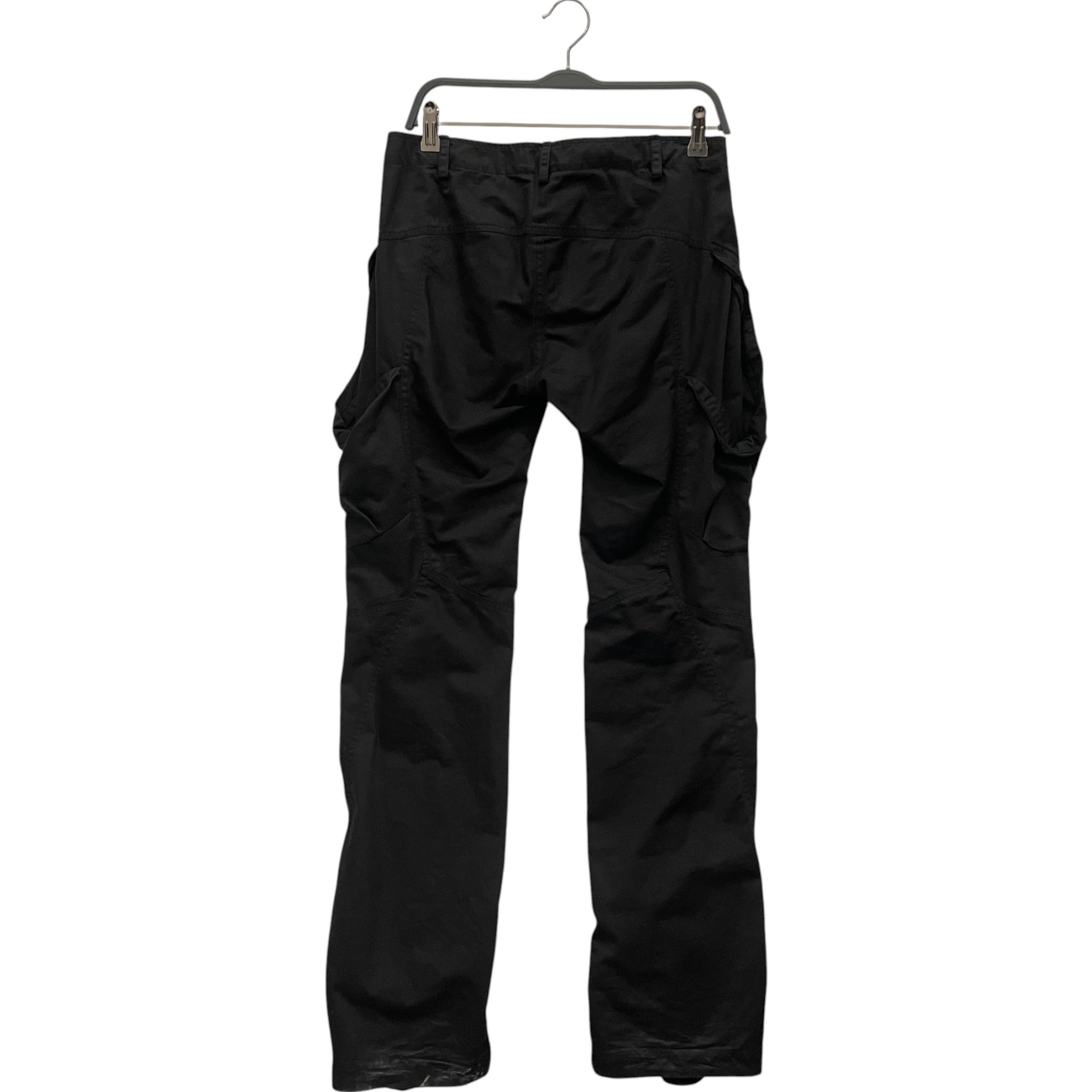 HYEIN SEO/Straight Pants/1/Cotton/BLK/ANGULAR PANEL view 2