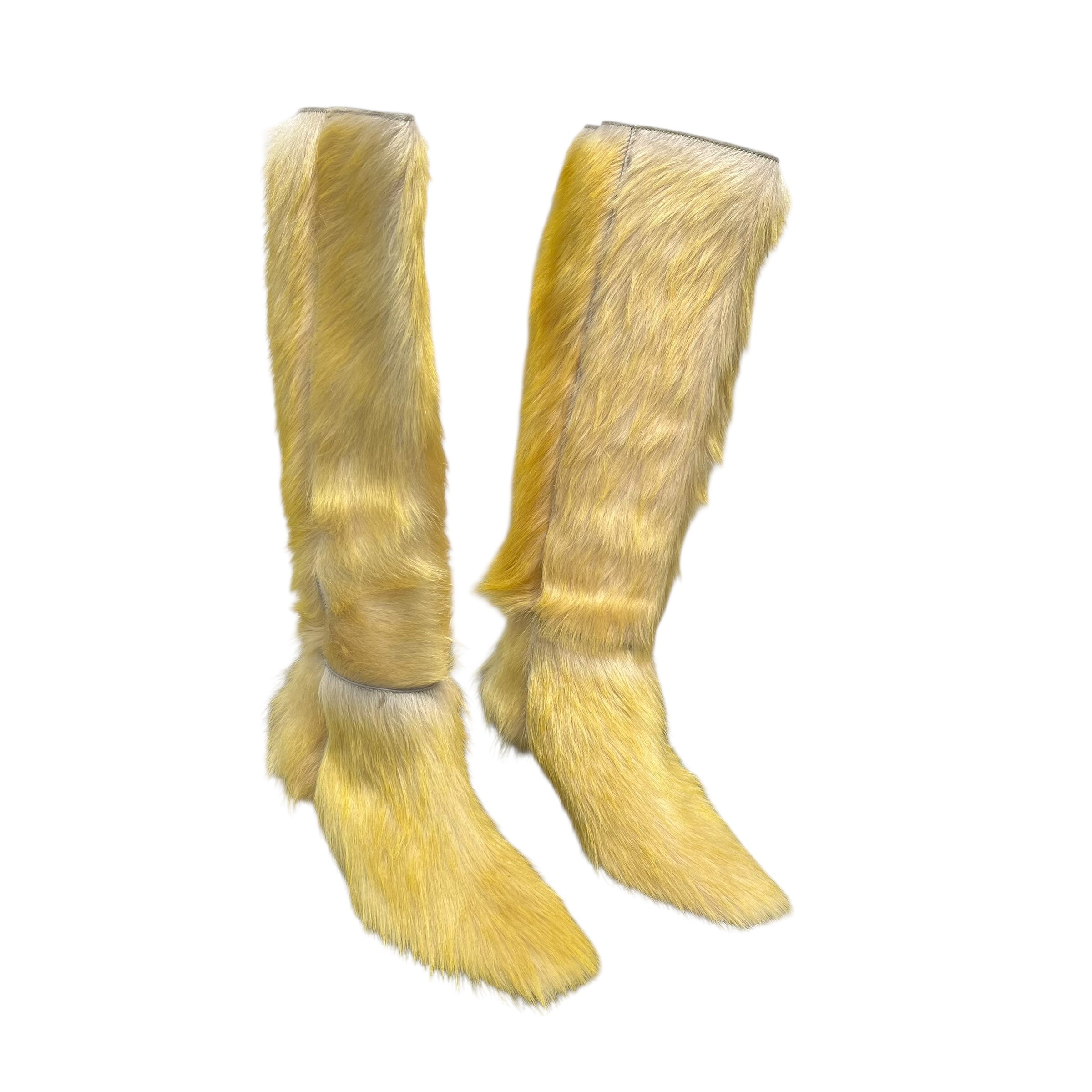 BIMBA Y LOLA /Boots/EU 40/YEL/PONYHAIR BOOTS view 1