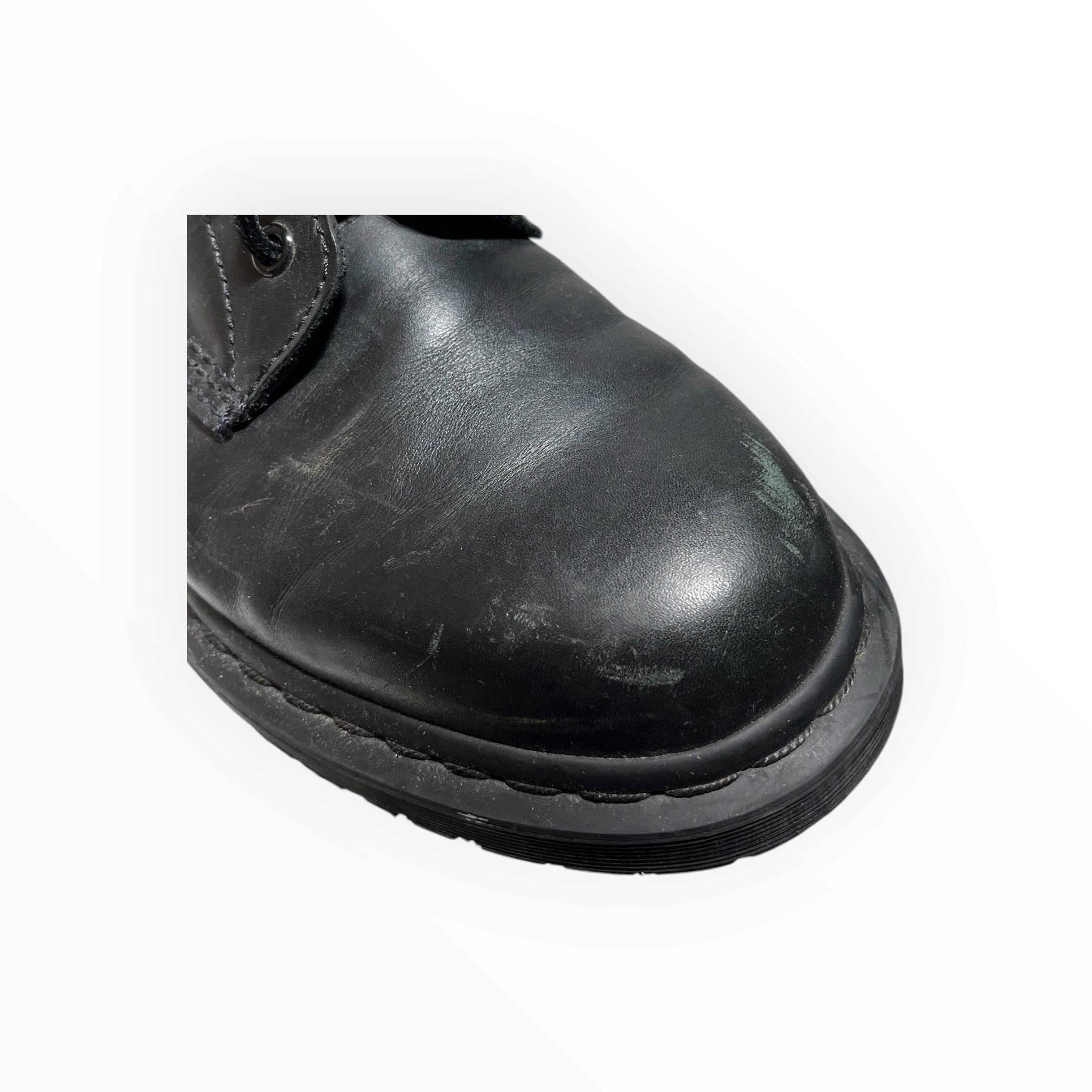 Dr.Martens/STUSSY/Biker Boots/US 8/Leather/BLK/COMBAT WORKWEAR view 9