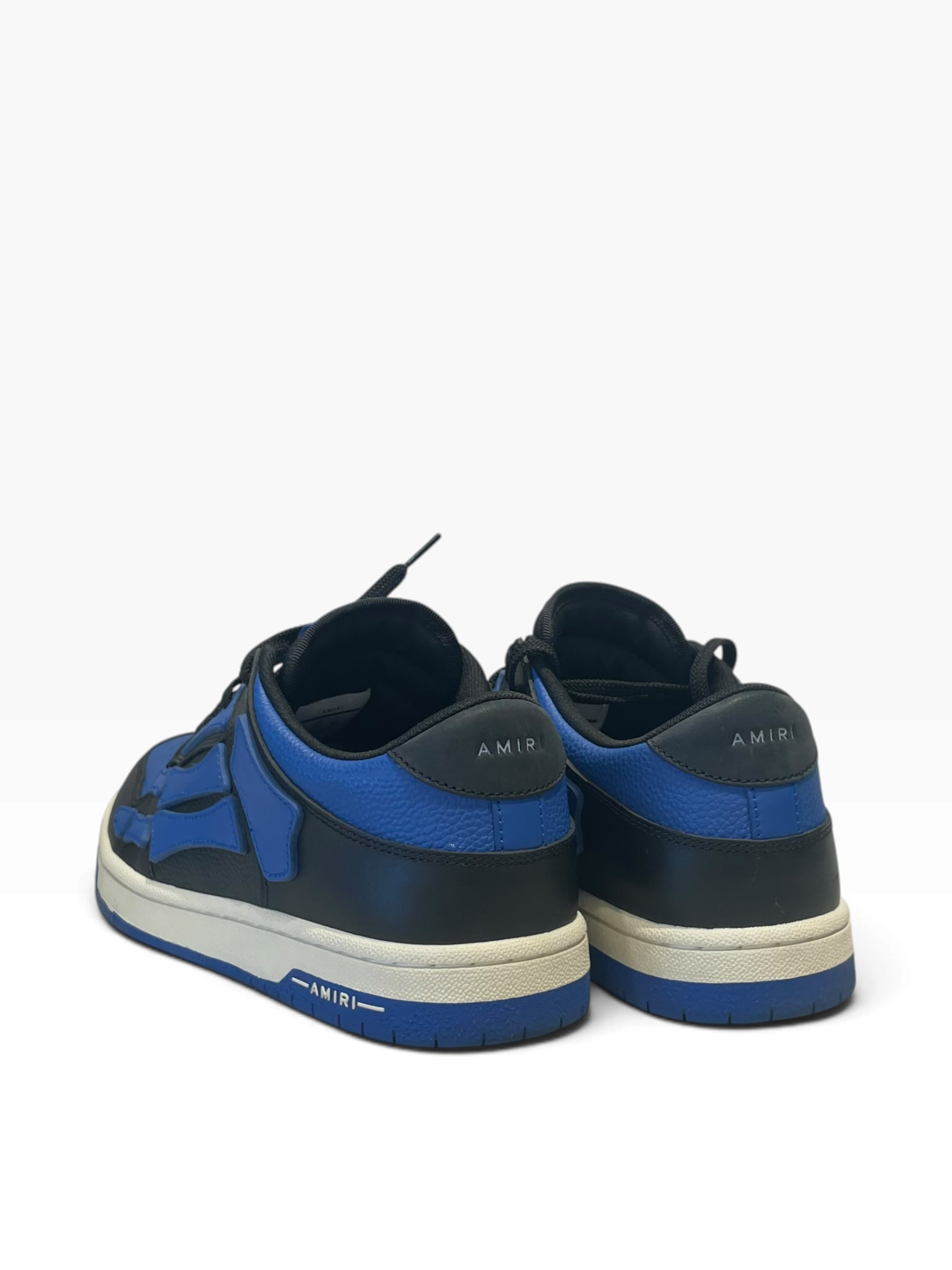 AMIRI/Low-Sneakers/US 11/Leather/BLU/Colorblock Lace Up view 2