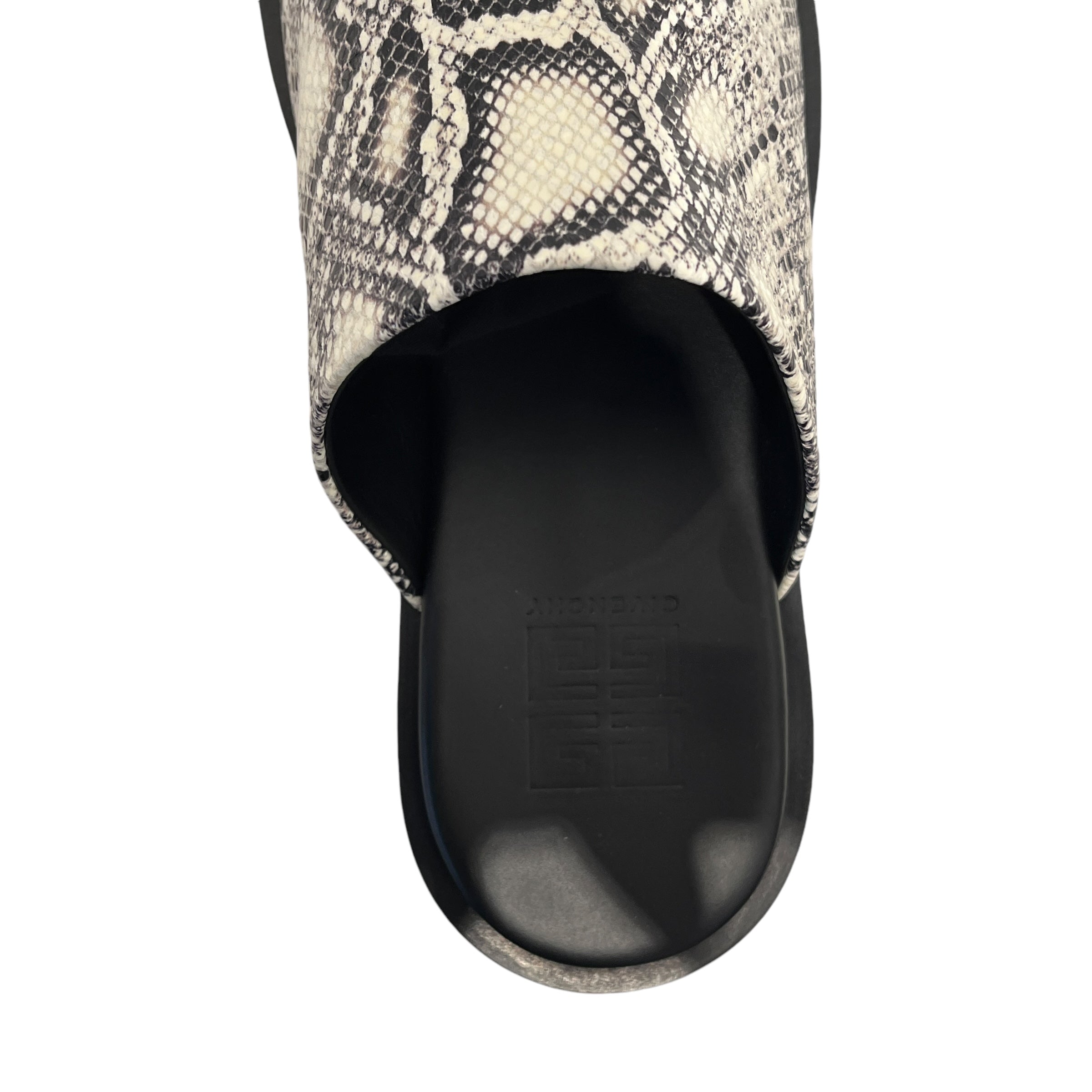 GIVENCHY/Sandals/US 10/Leather/MLT/Snakeskin Mule view 3