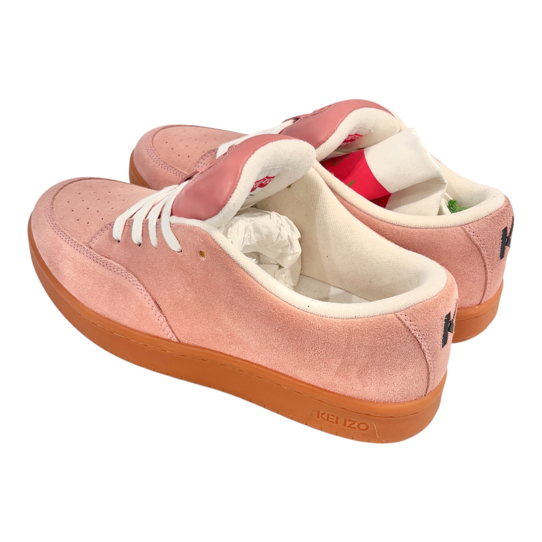 KENZO/Low-Sneakers/US 8.5/Border/Suede/PNK/Dome Skate Sneakers view 2