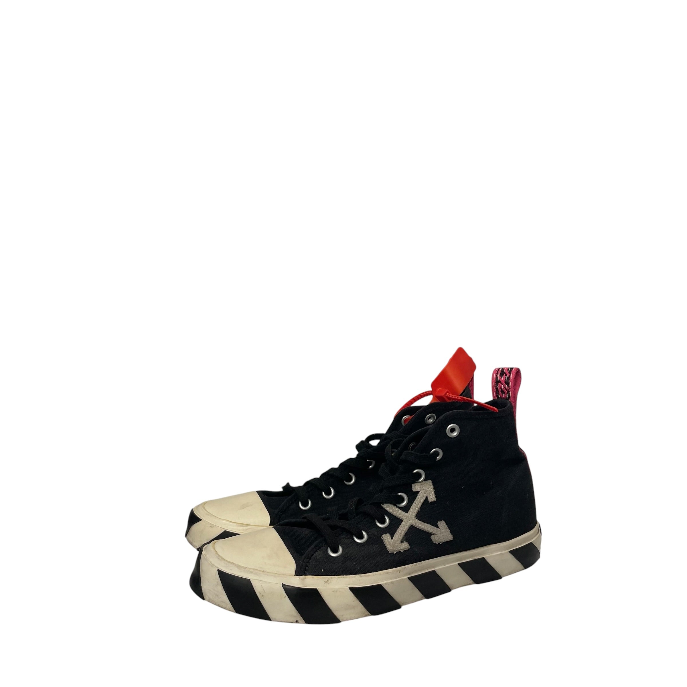 OFF-WHITE/Hi-Sneakers/US 10/BLK/OFF WHITE C/O VULCANIZED MID view 3